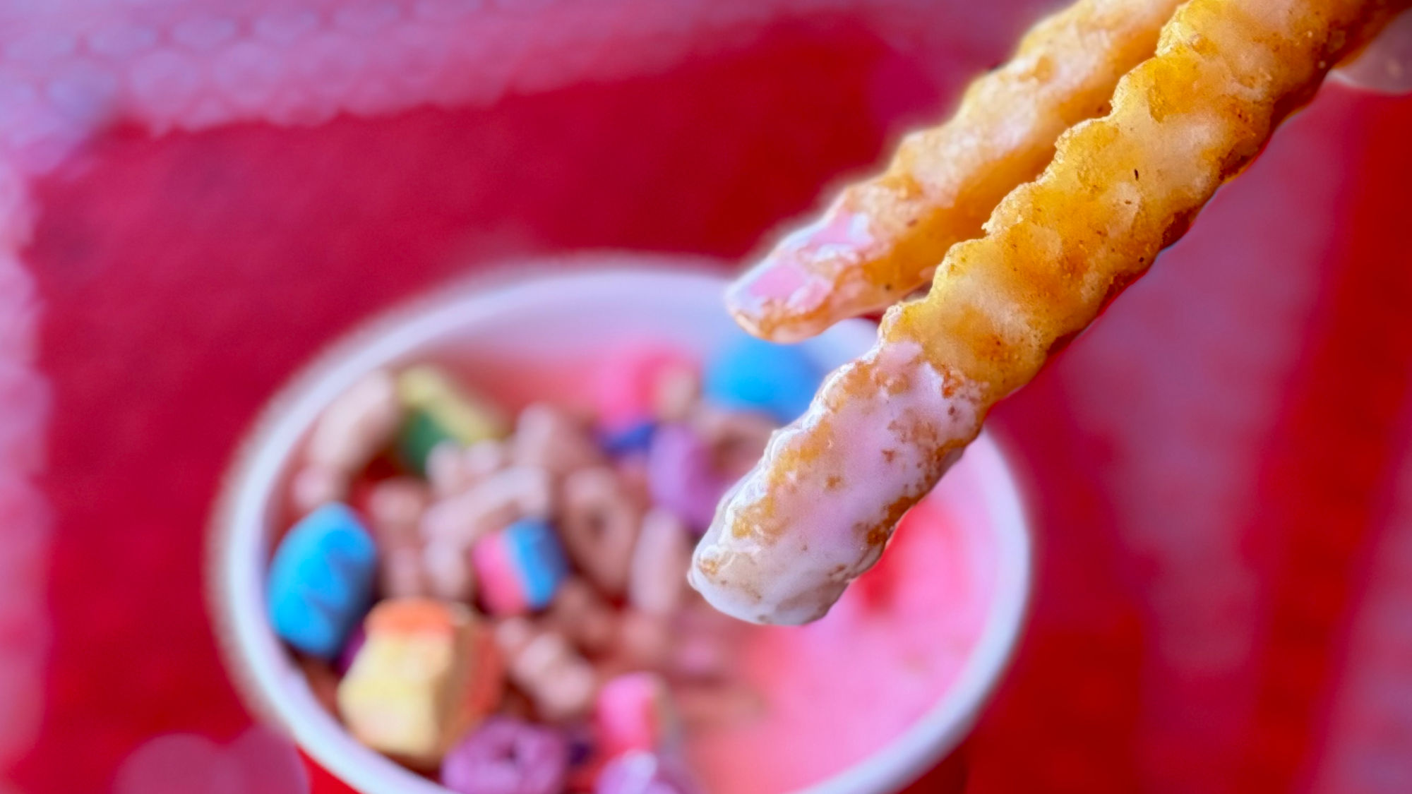 Lucky Charms Top Loaded Shake Dave's Hot Chicken Lucky Charms Top Loaded Shake