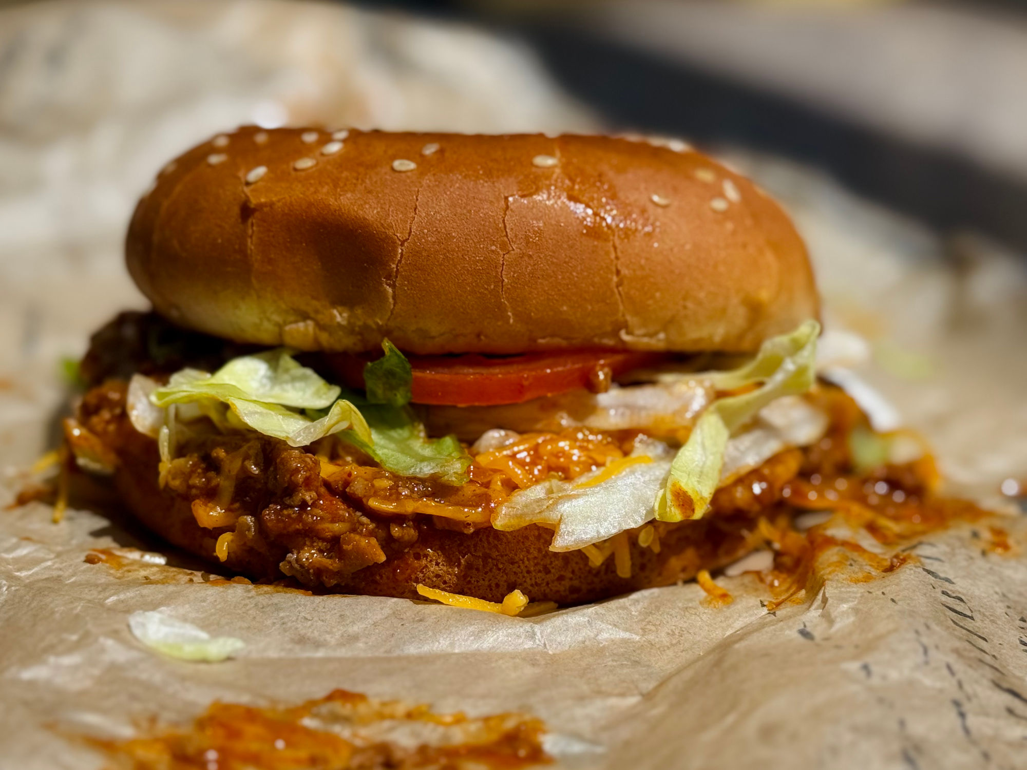 Del Taco Bun Taco