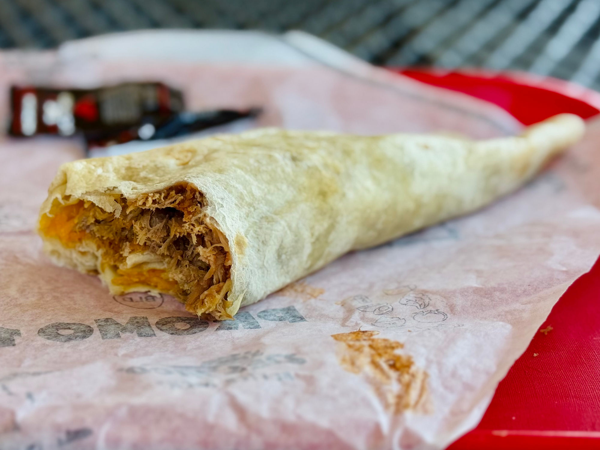 Carnitas Combo Burrito Del Taco Carnitas Combo Burrito