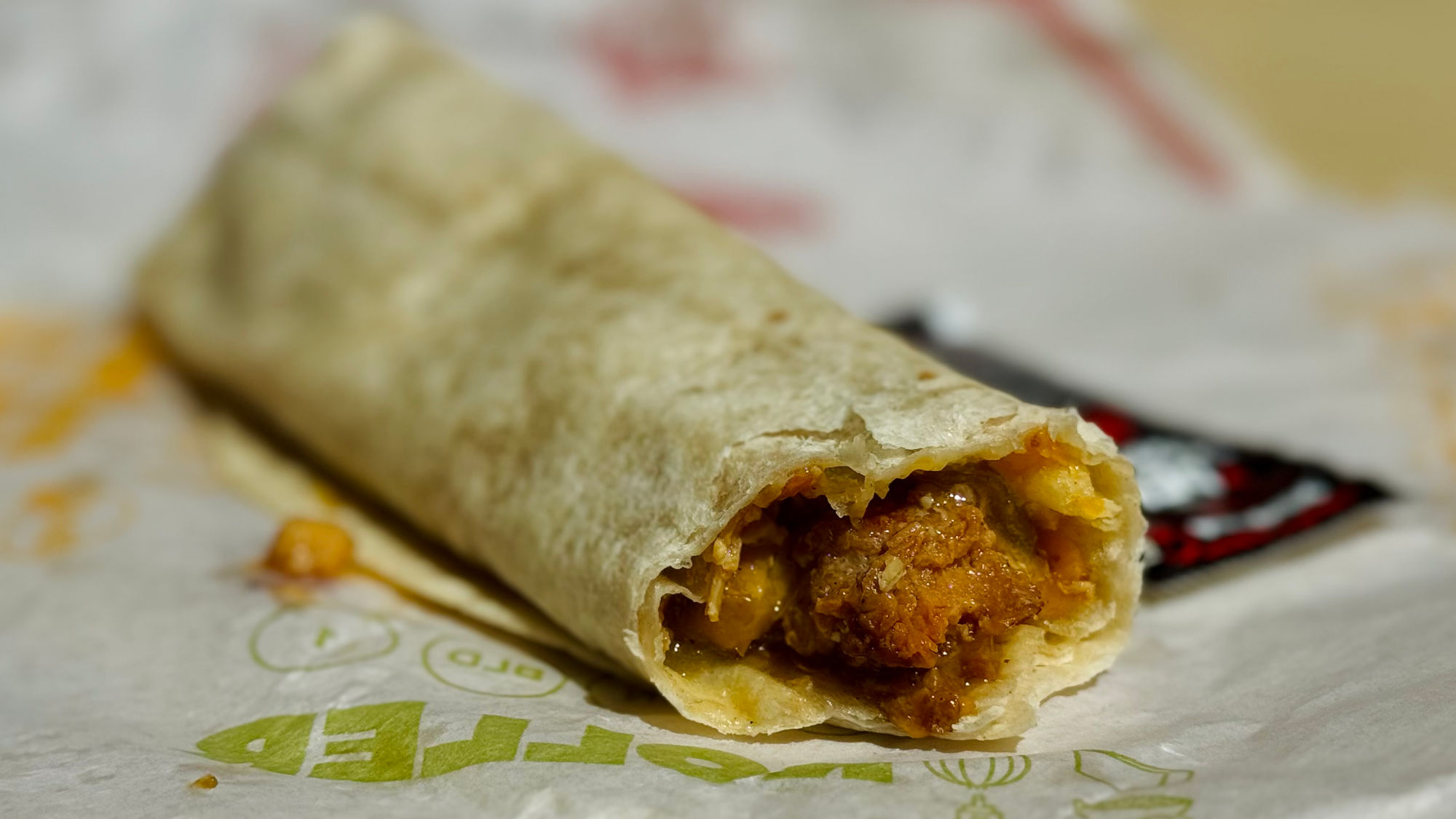 Del Taco Original Chicken Cheddar Roller