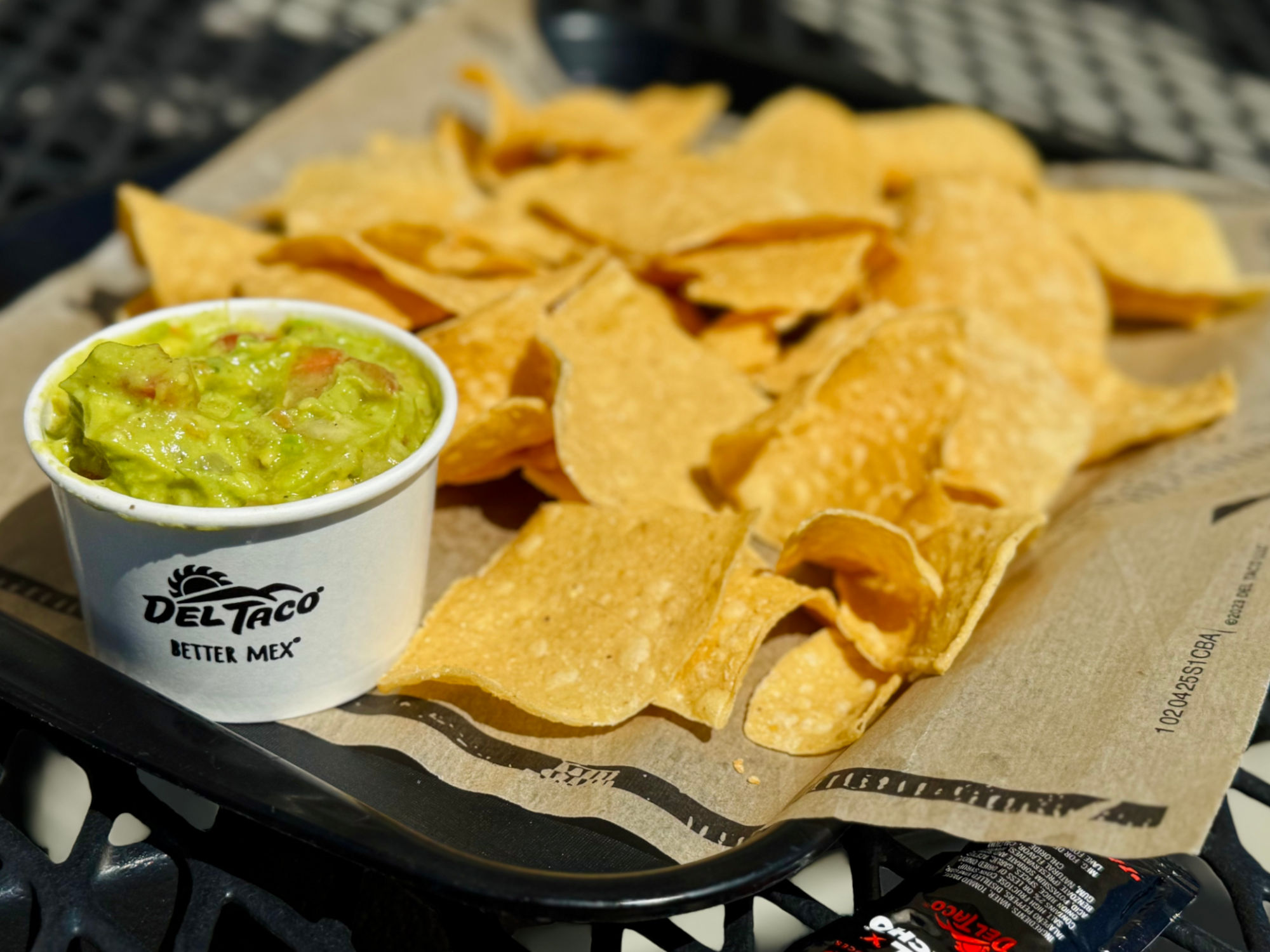 Del Taco Chips & Guac