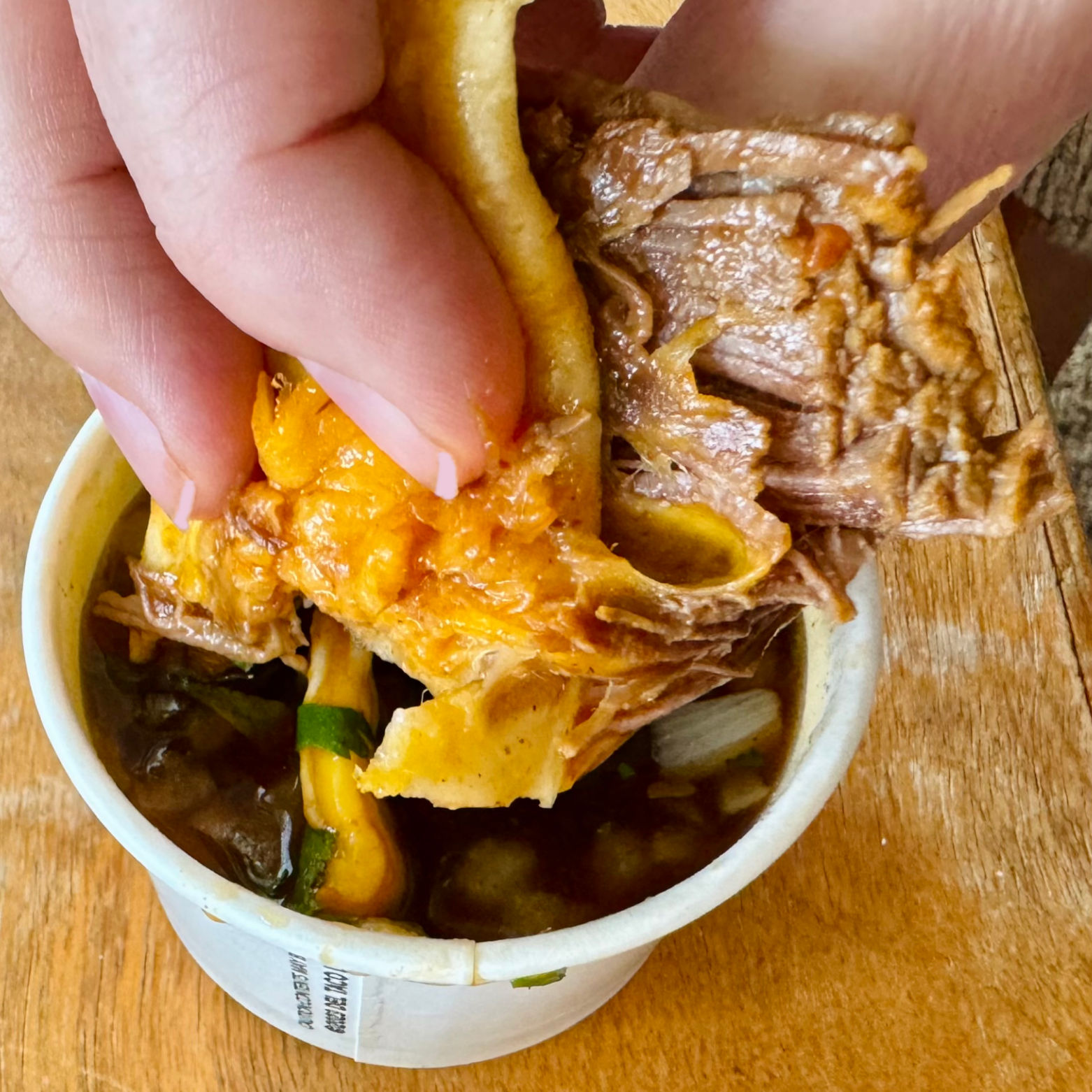 Del Taco Consome Dip