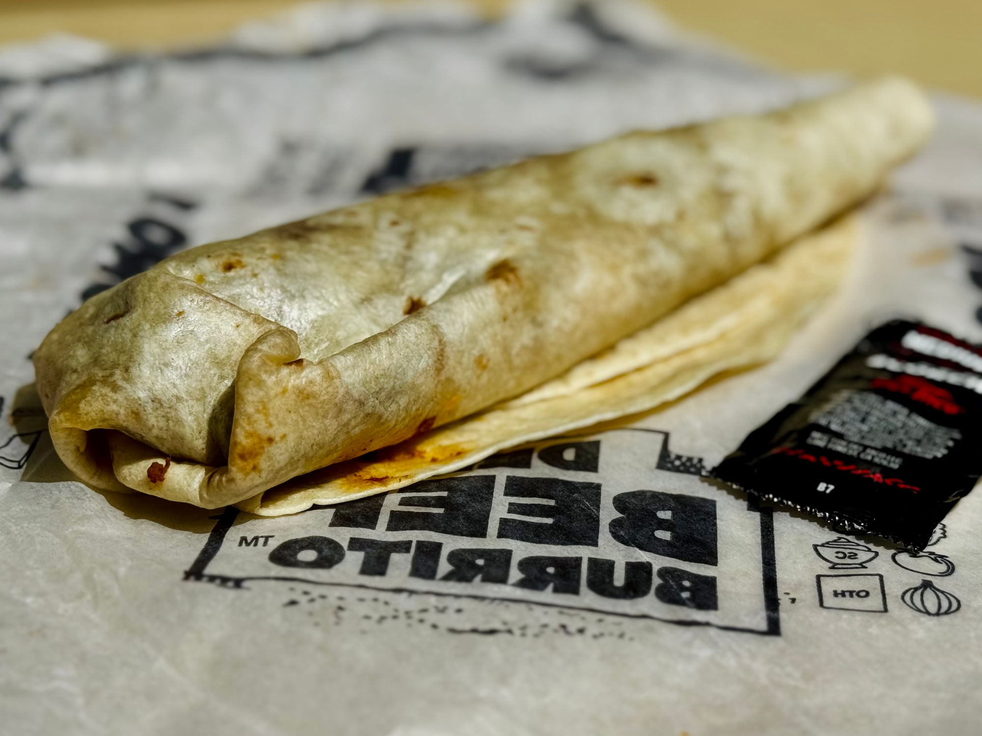 Del Taco Del Beef Burrito