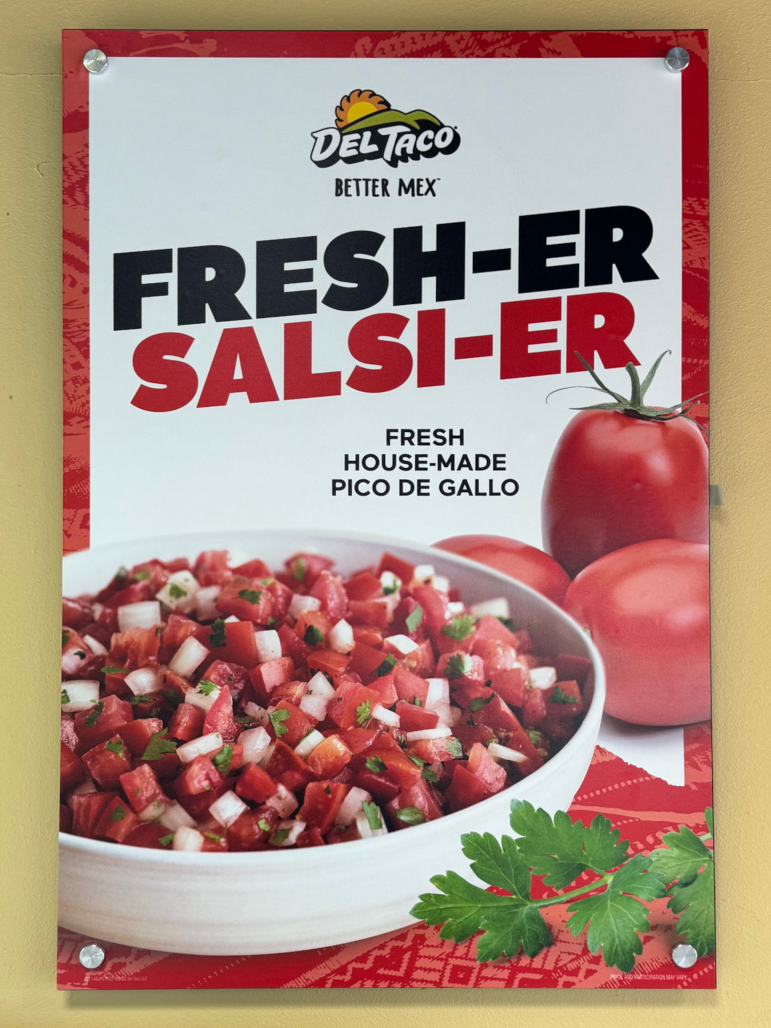 Del Taco Fresher Salsier