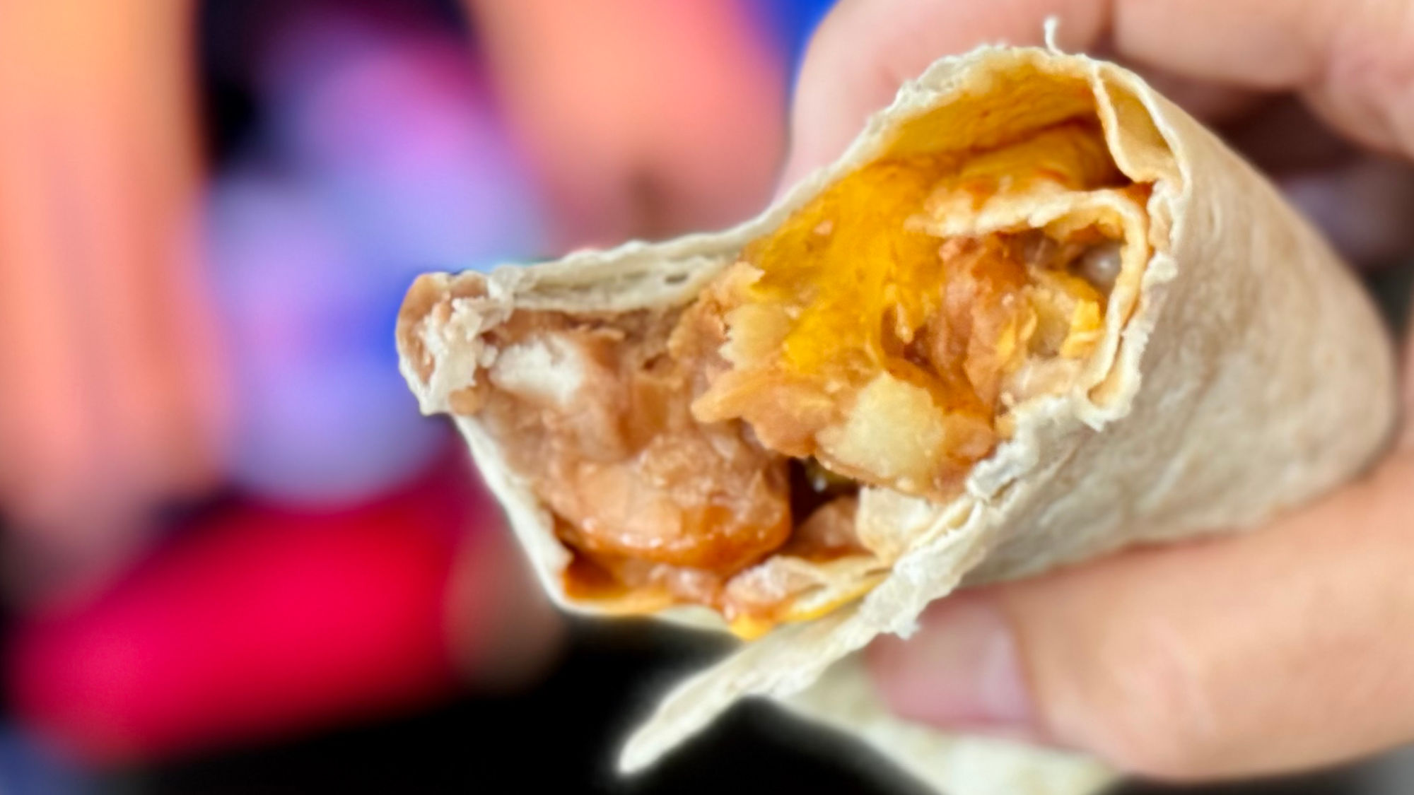 Del Taco Bold Bean & Cheese Burrito