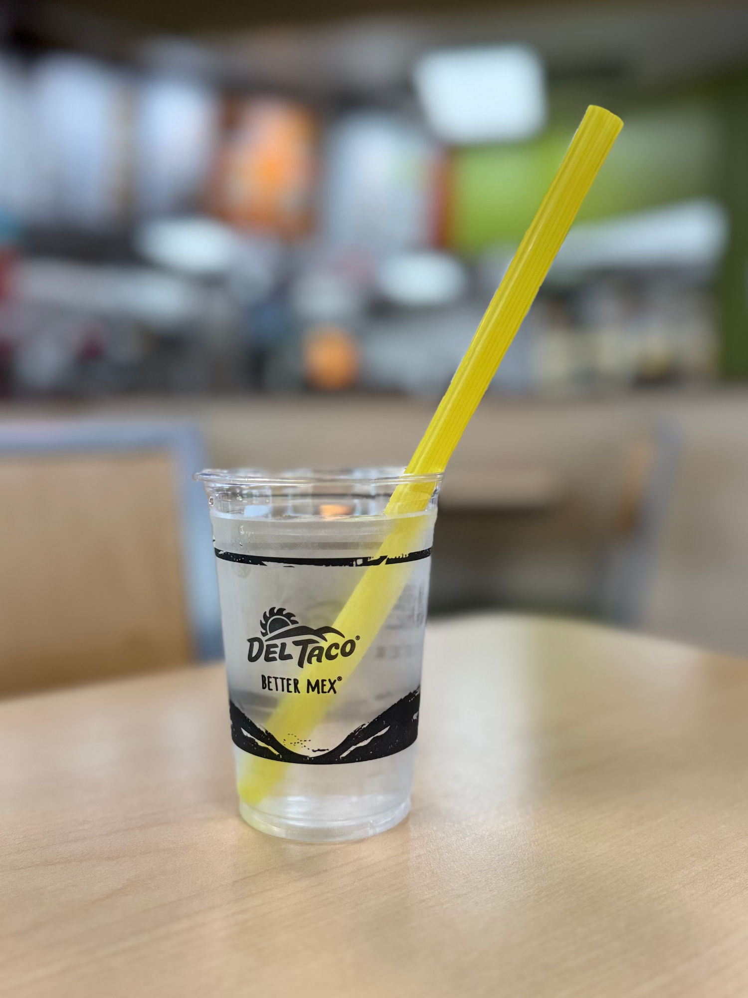 Del Taco Ice Water