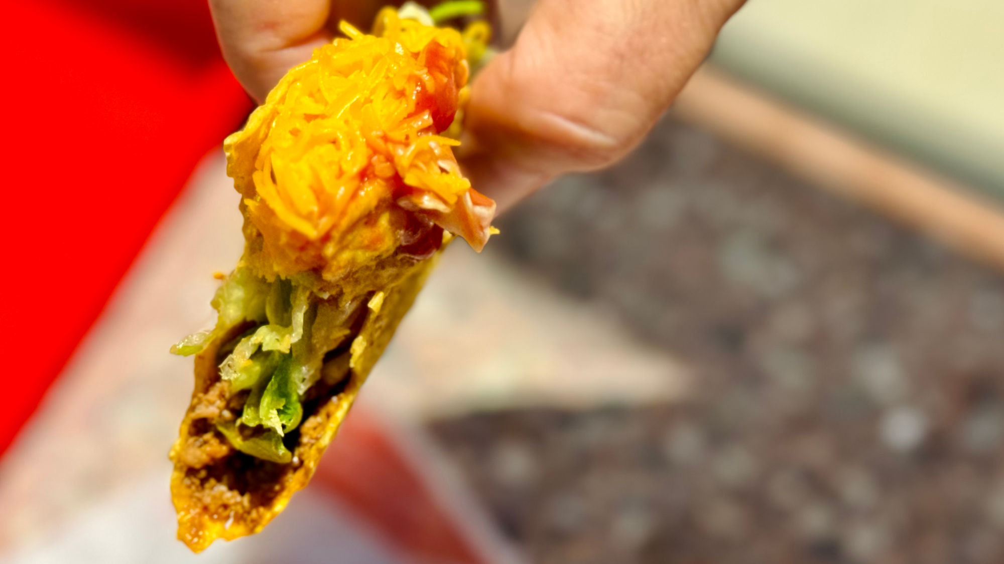 Del Taco Crunchy Snack Taco