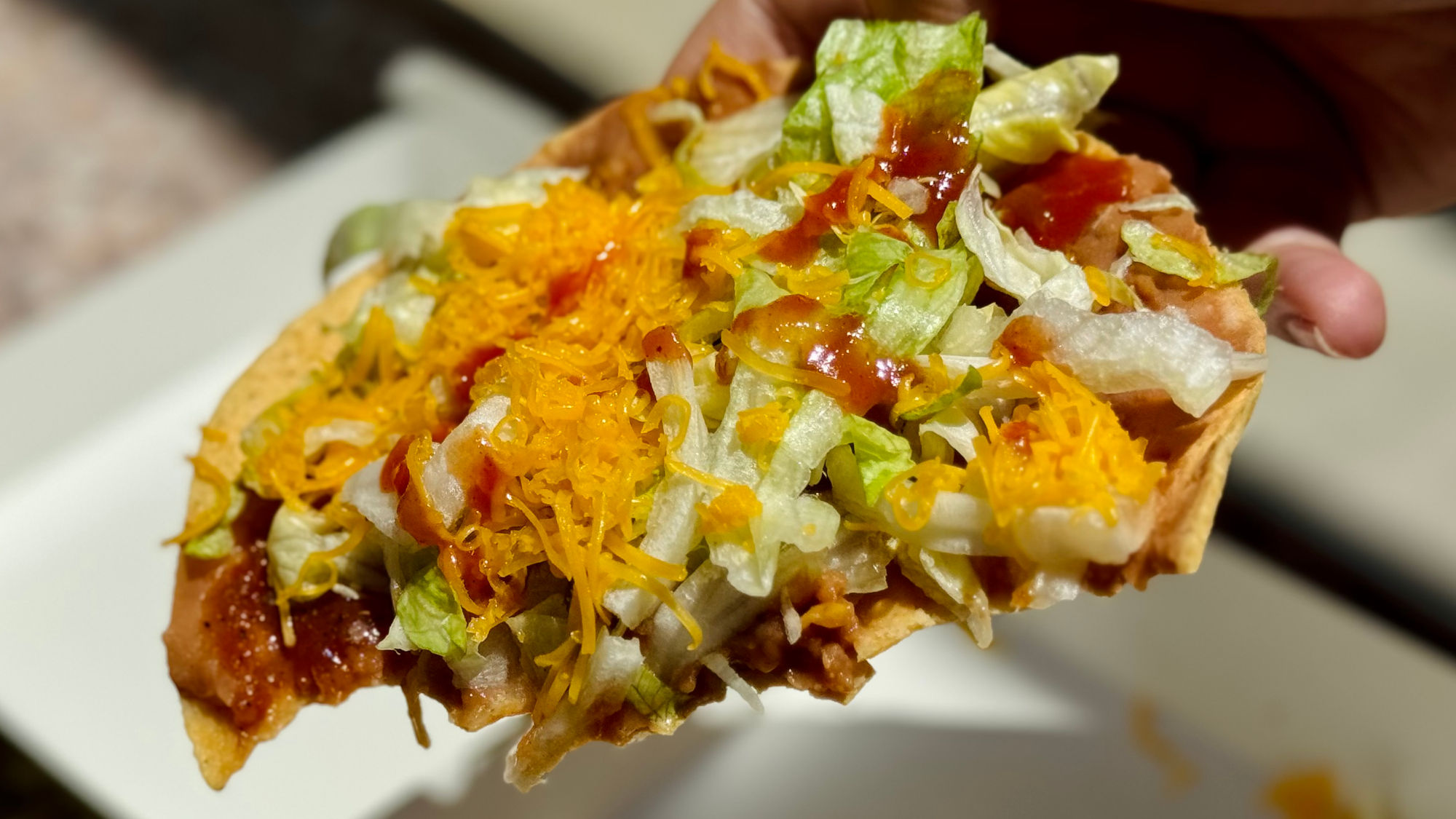 Del Taco Tostada