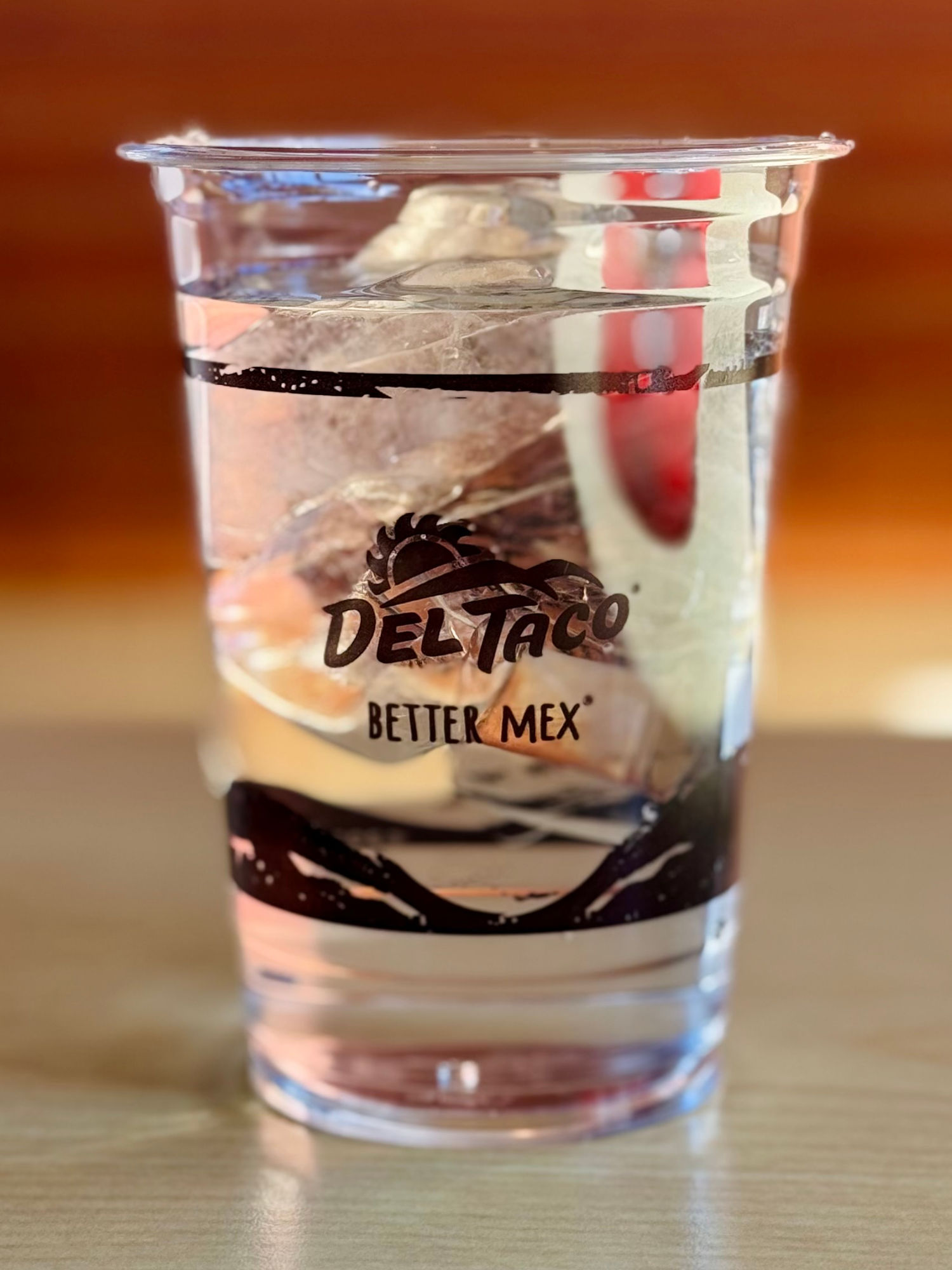 Del Taco Water