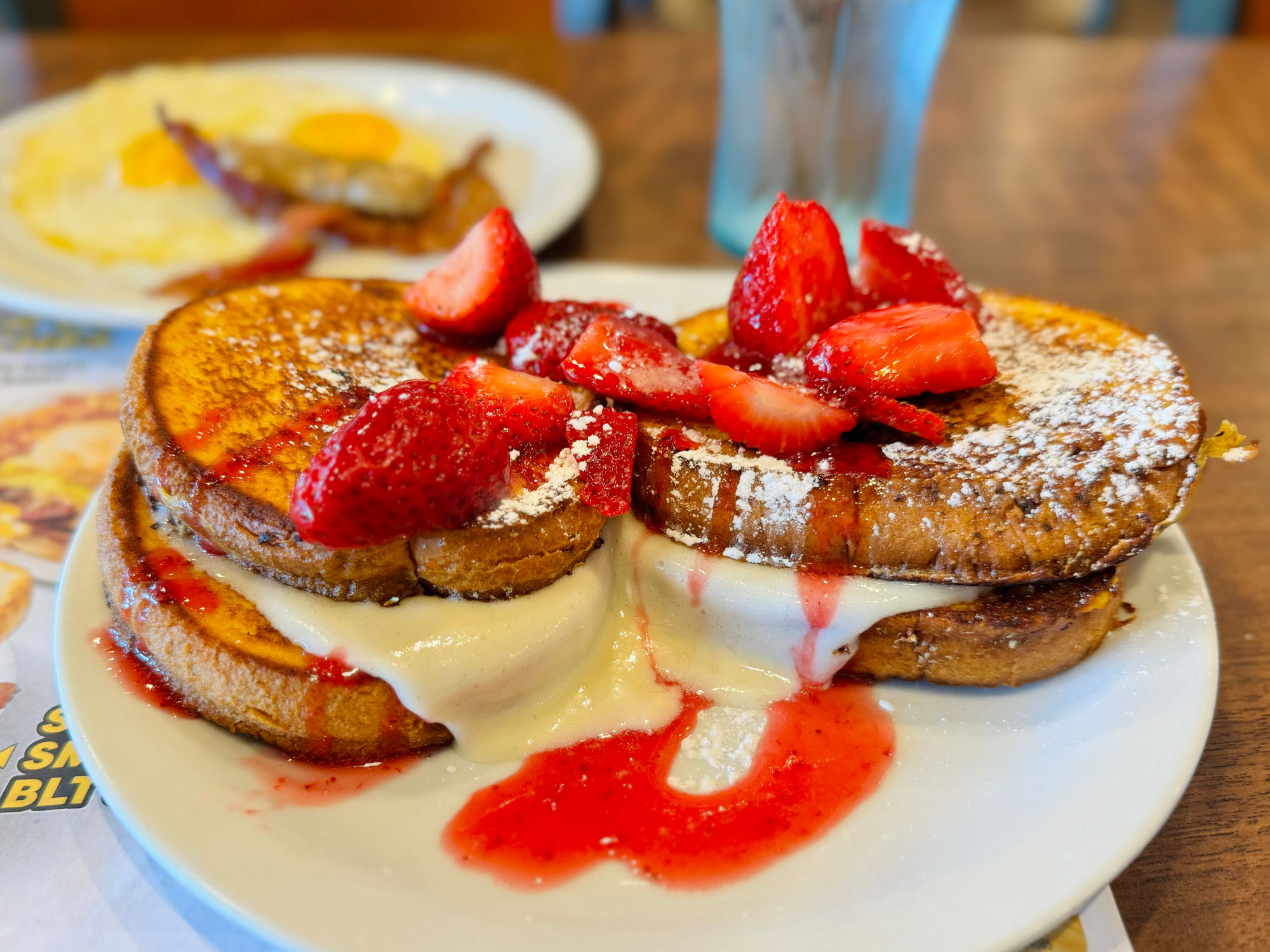 Berry Stuffed French Toast Slam Denny's Berry Stuffed French Toast Slam
