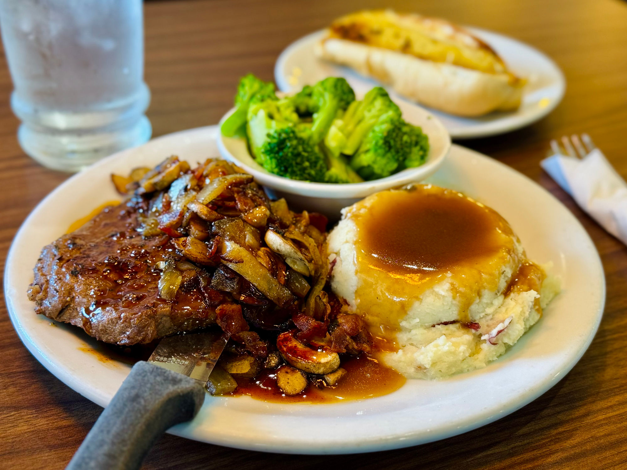 Bourbon Bacon Sirloin Dinner Denny's Bourbon Bacon Sirloin Dinner