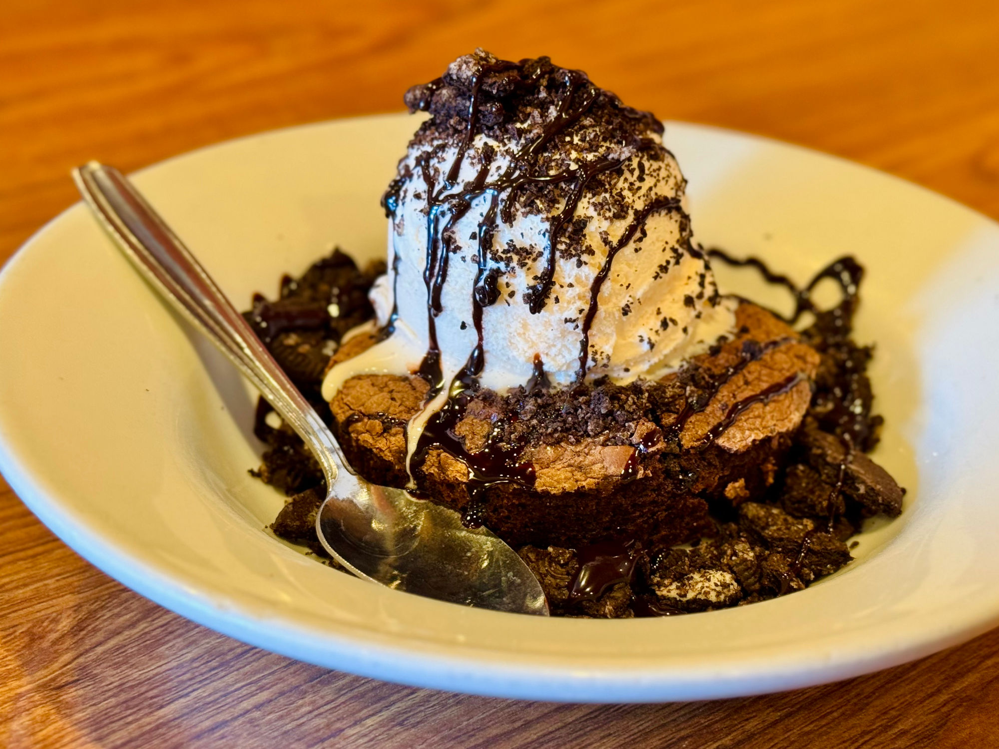Brownie Sundae Denny's Brownie Sundae