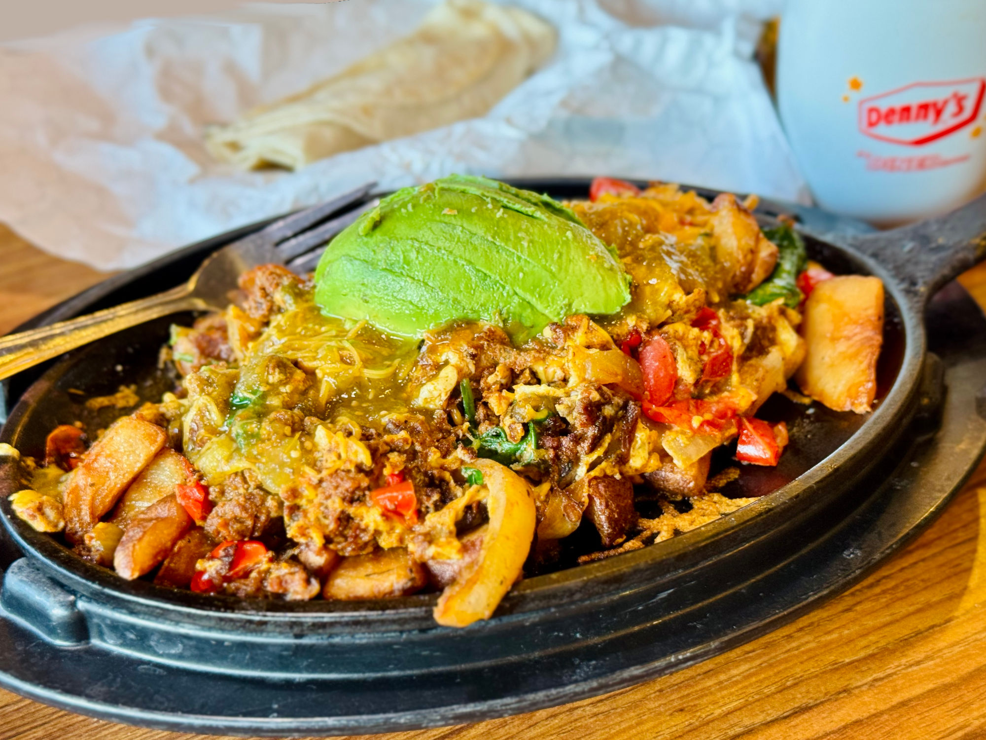 Cali Taco Skillet Denny's Cali Taco Skillet