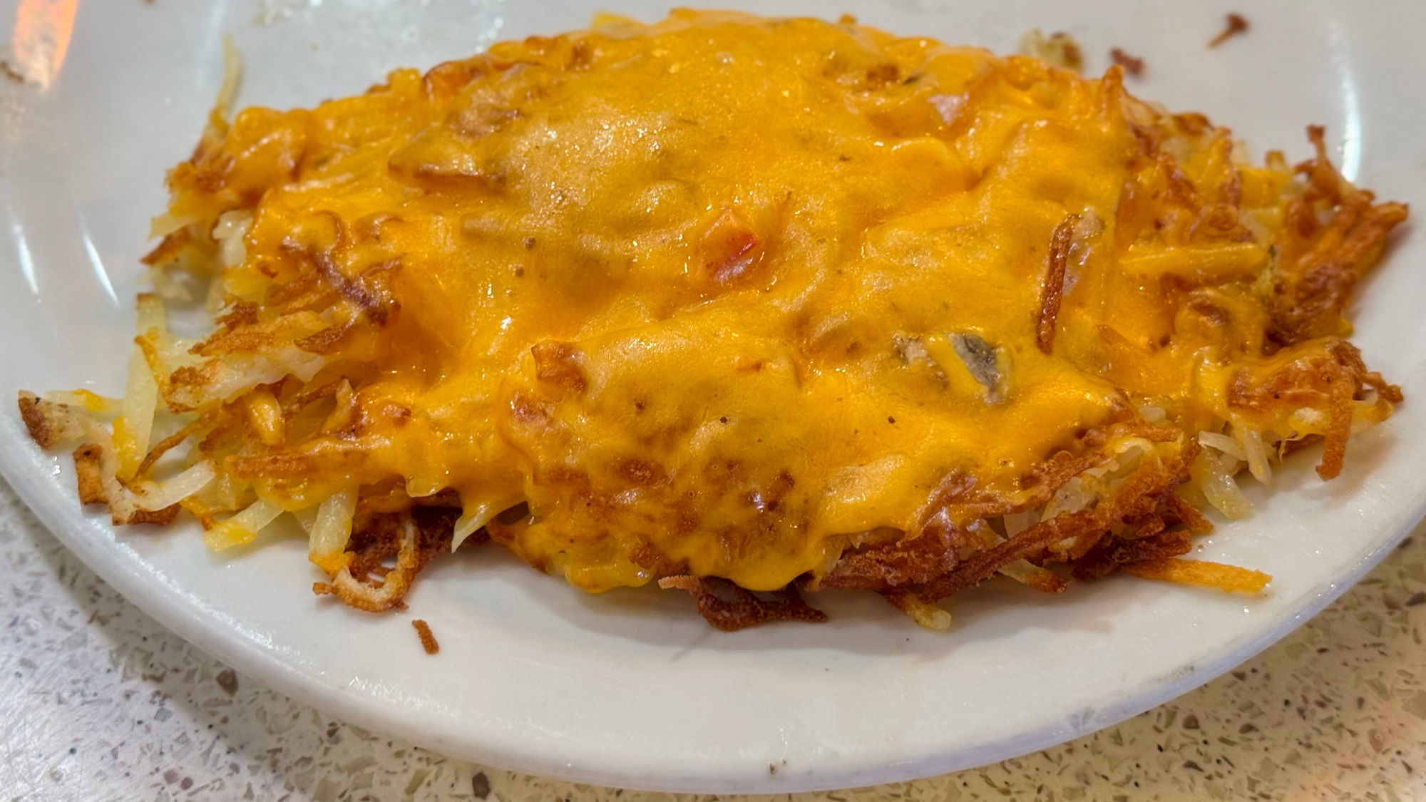 Cheddar Cheese Hash Browns Denny's Cheddar Cheese Hash Browns