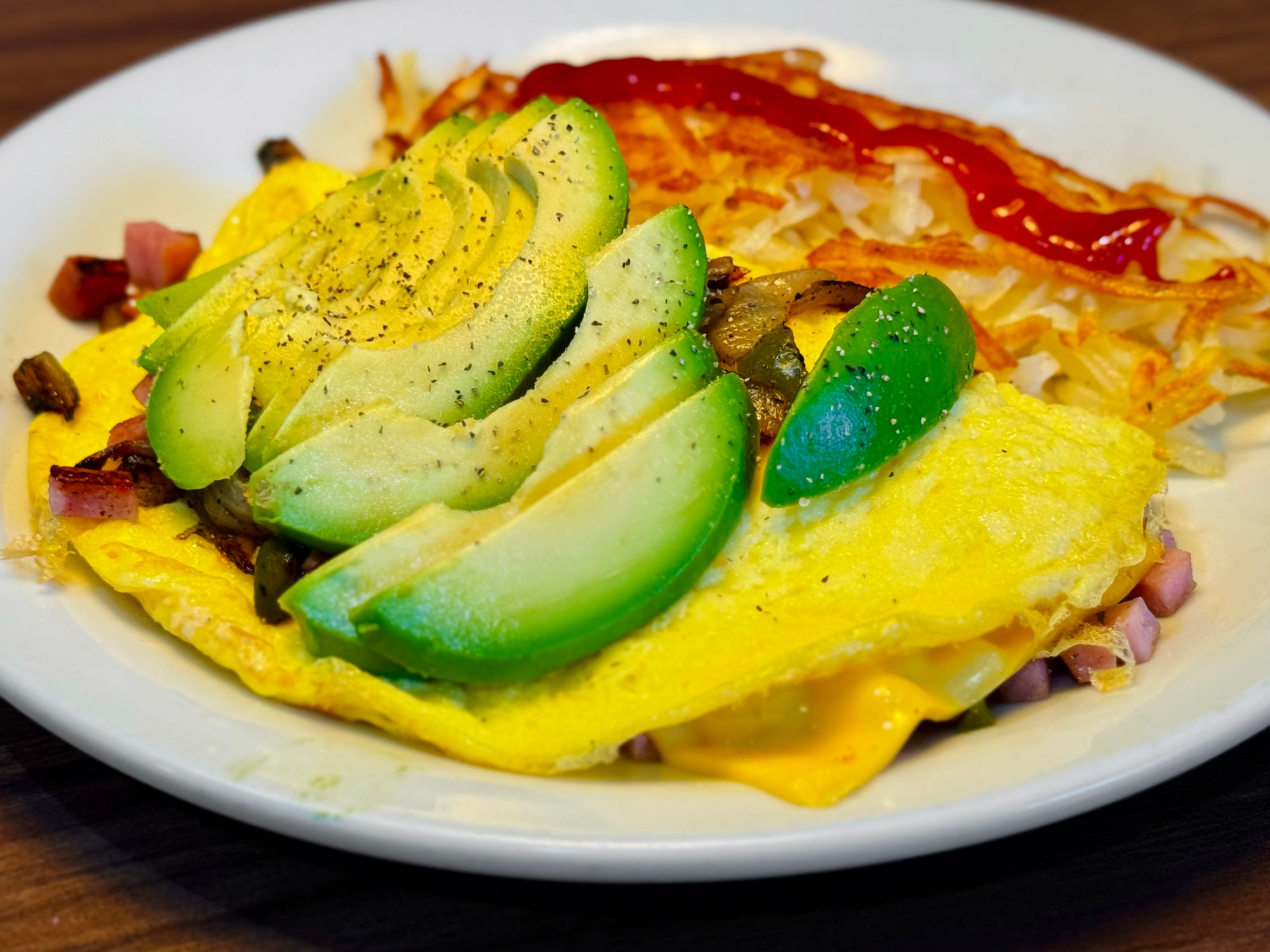 Mile High Denver Omelette Denny's Mile High Denver Omelette