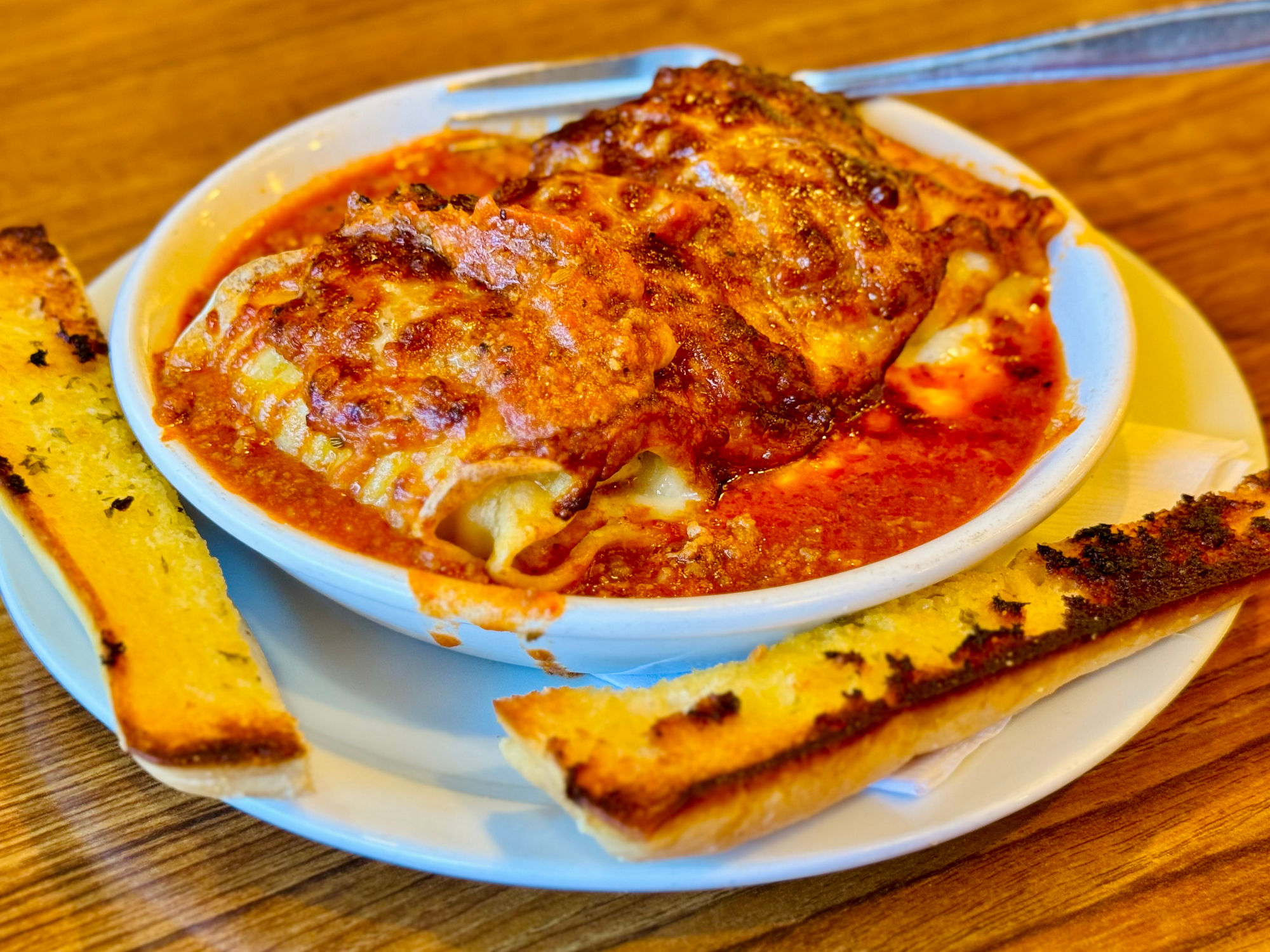Oven-Baked Lasagna Denny's Oven-Baked Lasagna