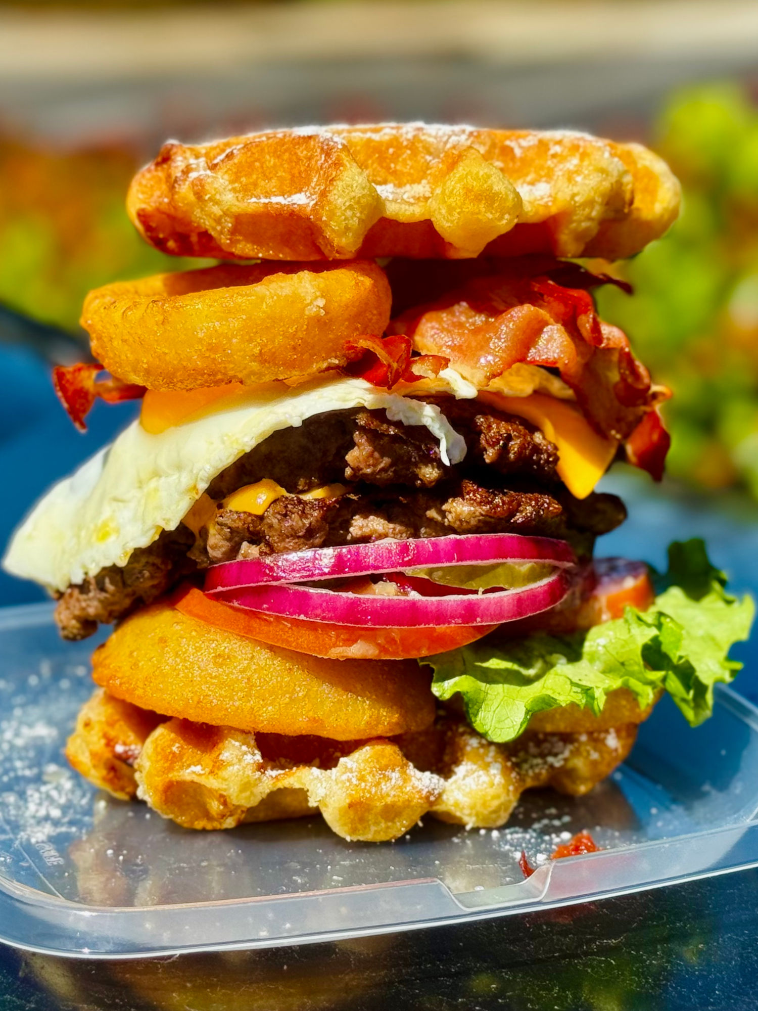 Waffle Burger Menu Hack Denny's Waffle Burger Menu Hack