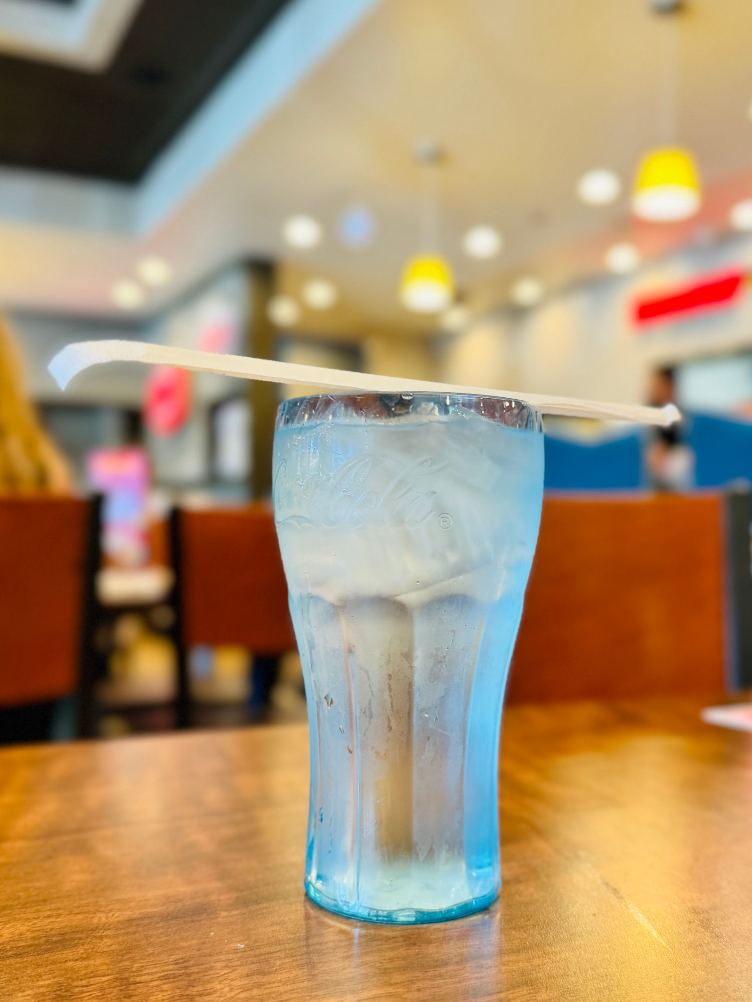 Water Glass Denny's Water Glass