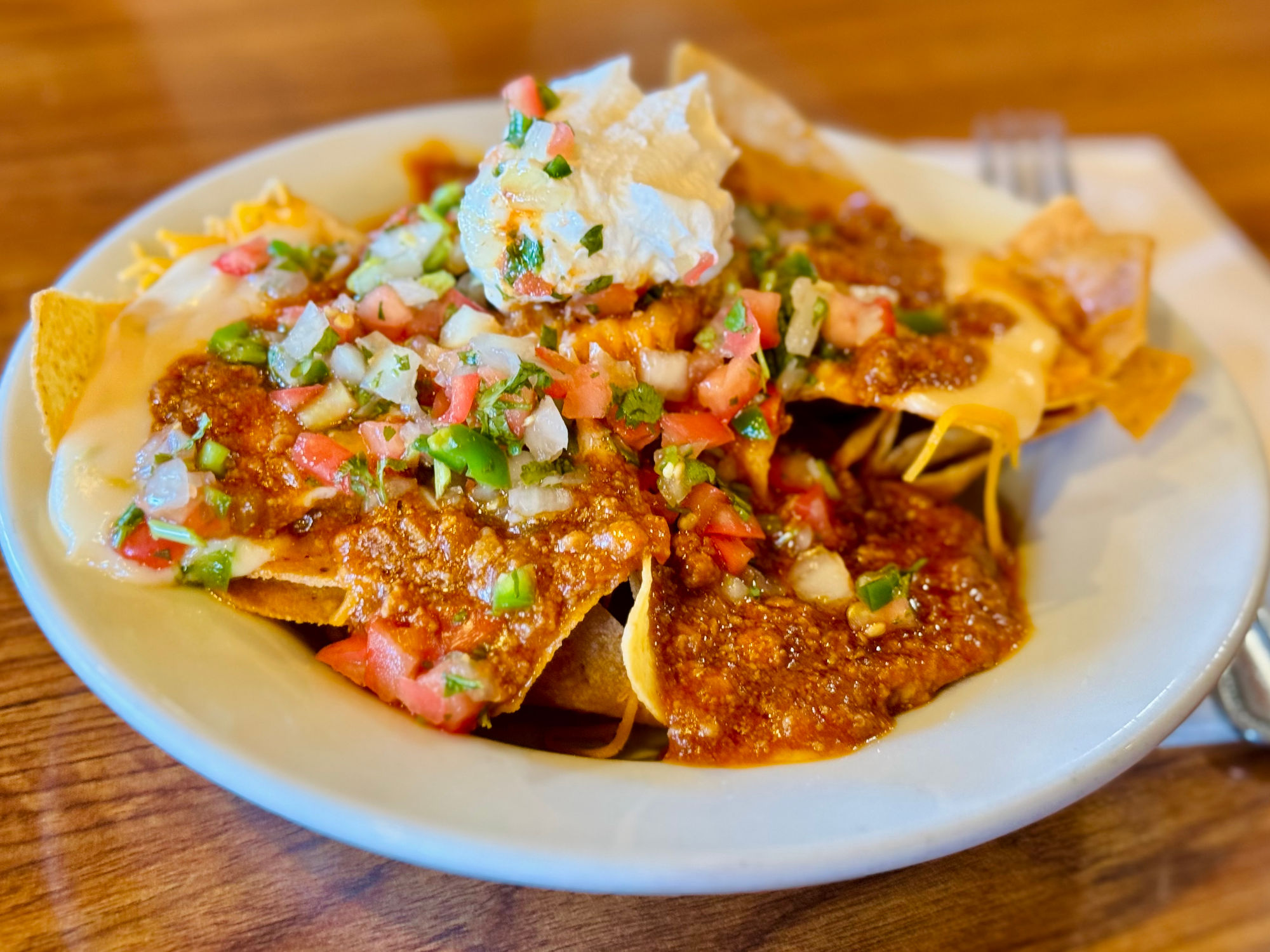 Zesty Nachos Denny's Zesty Nachos
