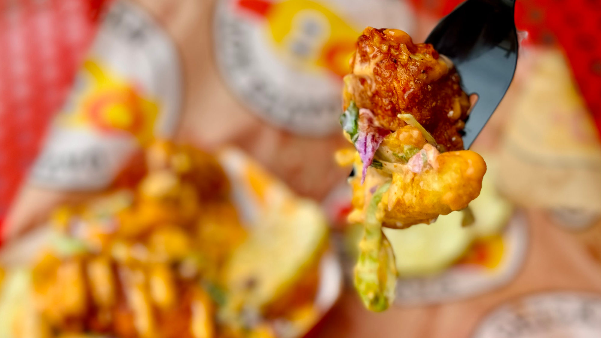 Top Loaded Fries Dave's Hot Chicken Top Loaded Fries