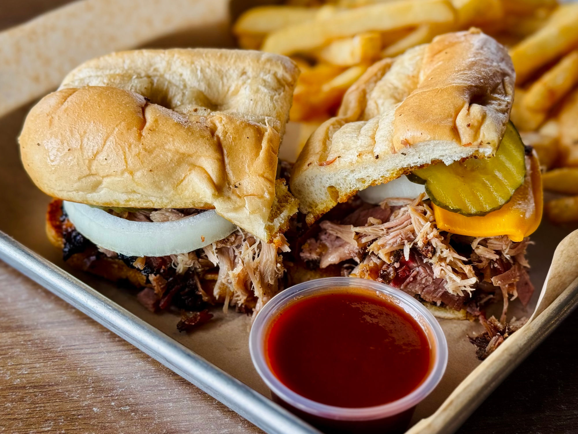 Westerner Sandwich Dickey's BBQ Westerner Sandwich