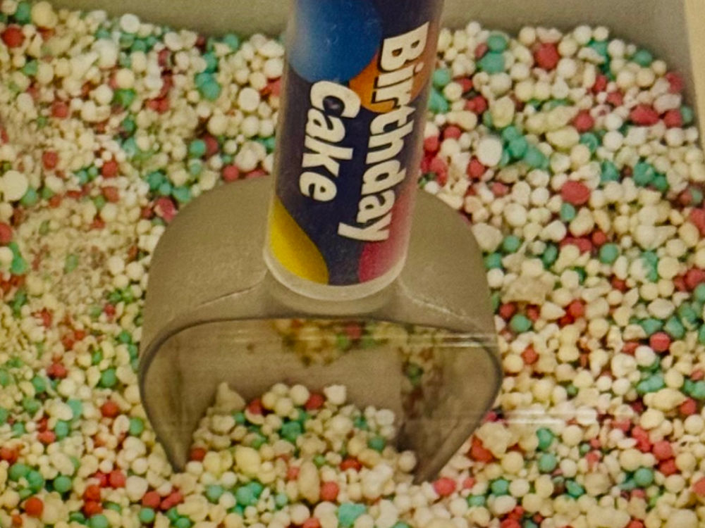 Dippin' Dots Birthday Cake