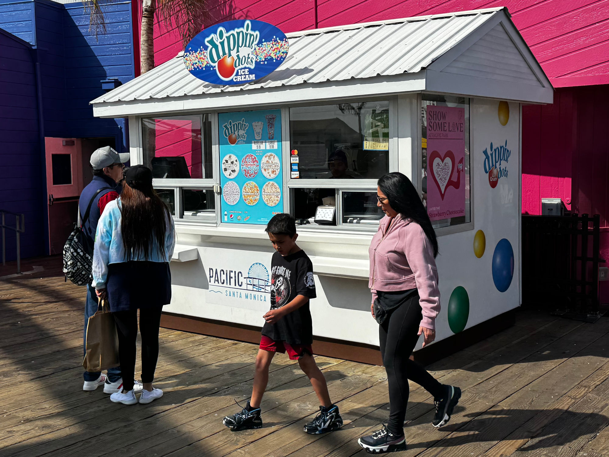 Dippin' Dots Santa Monica Pier