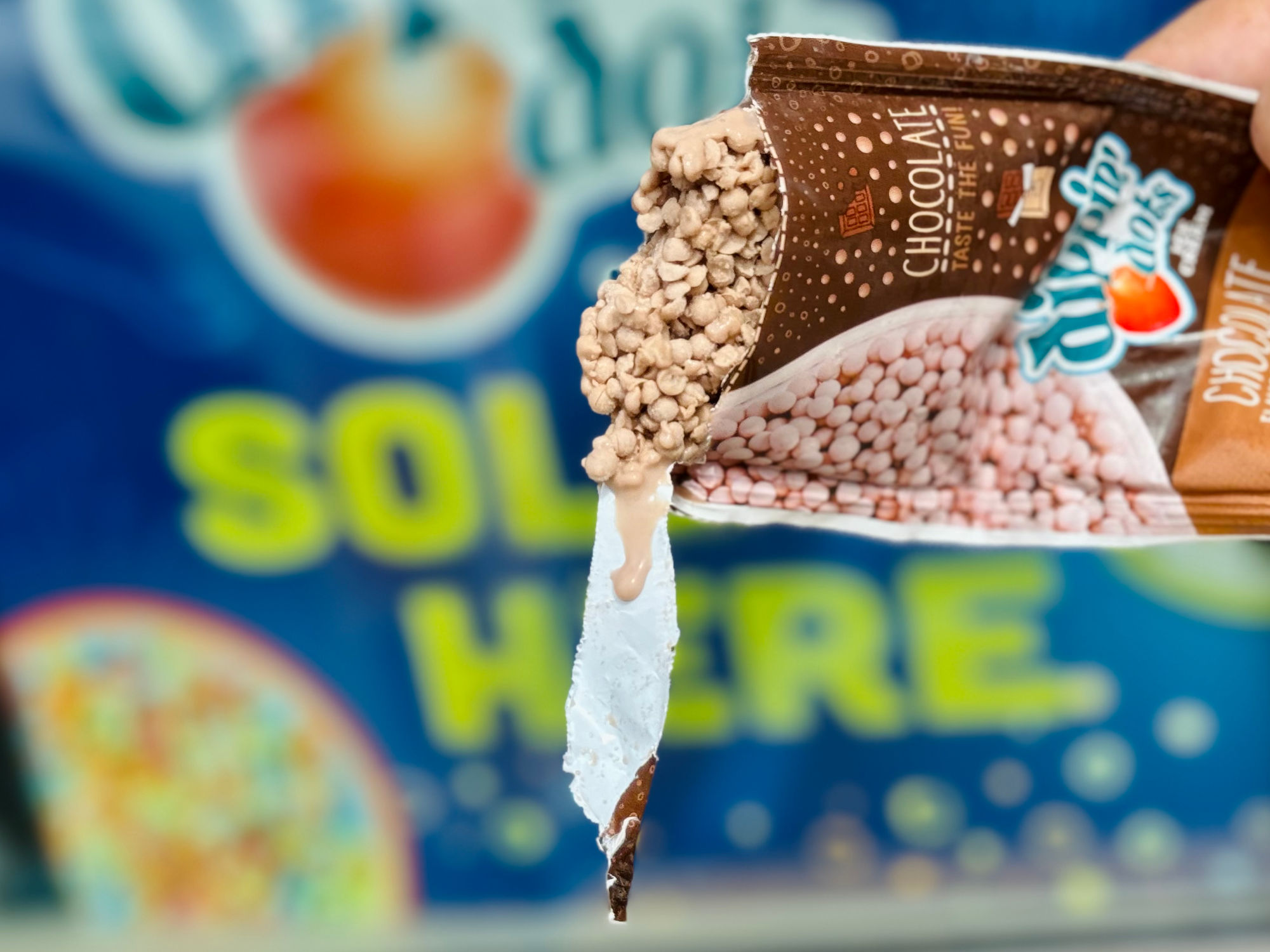 Dippin' Dots Store Bought Chocolate