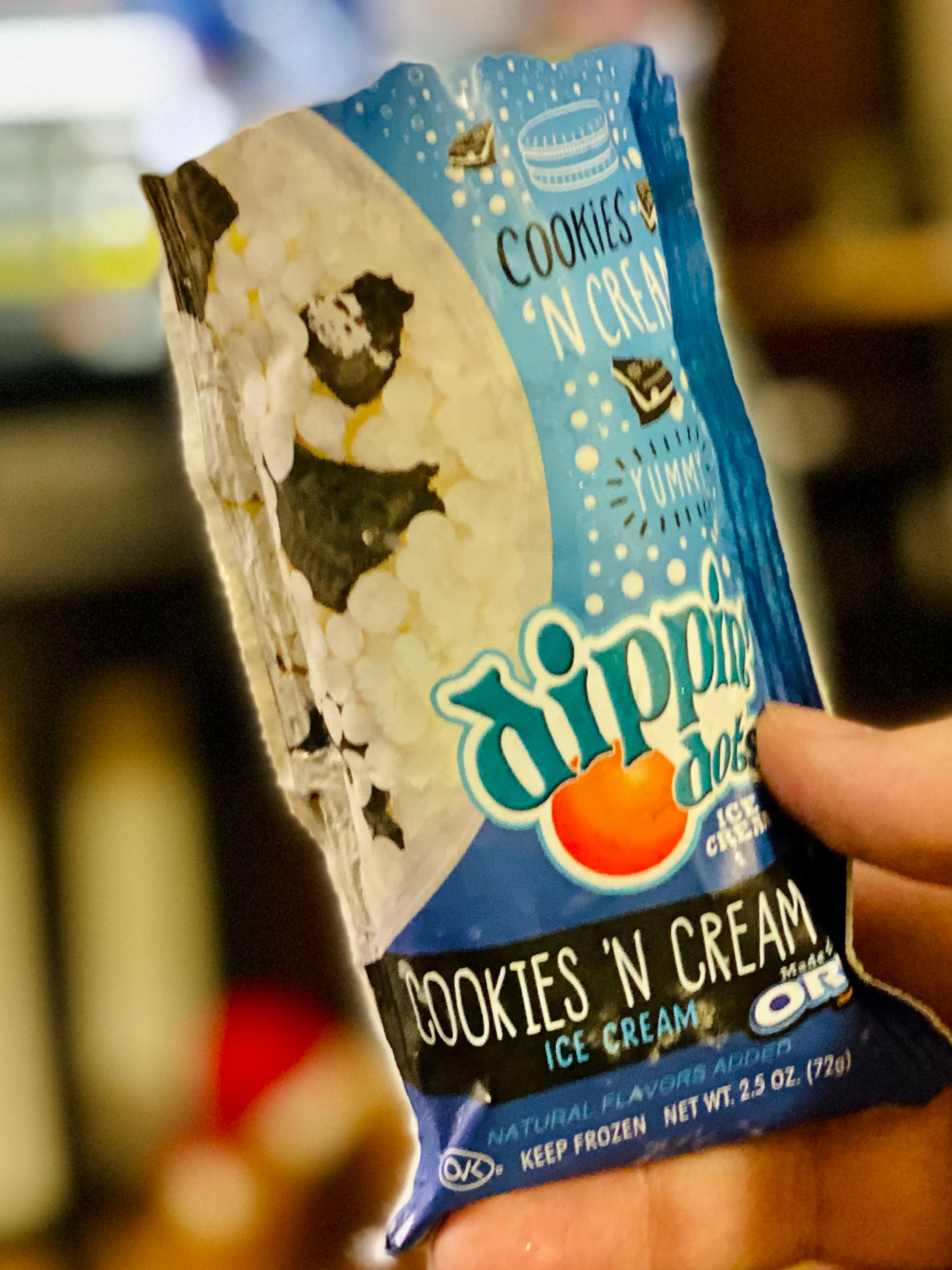 Dippin' Dots Store Bought Cookies 'n Cream