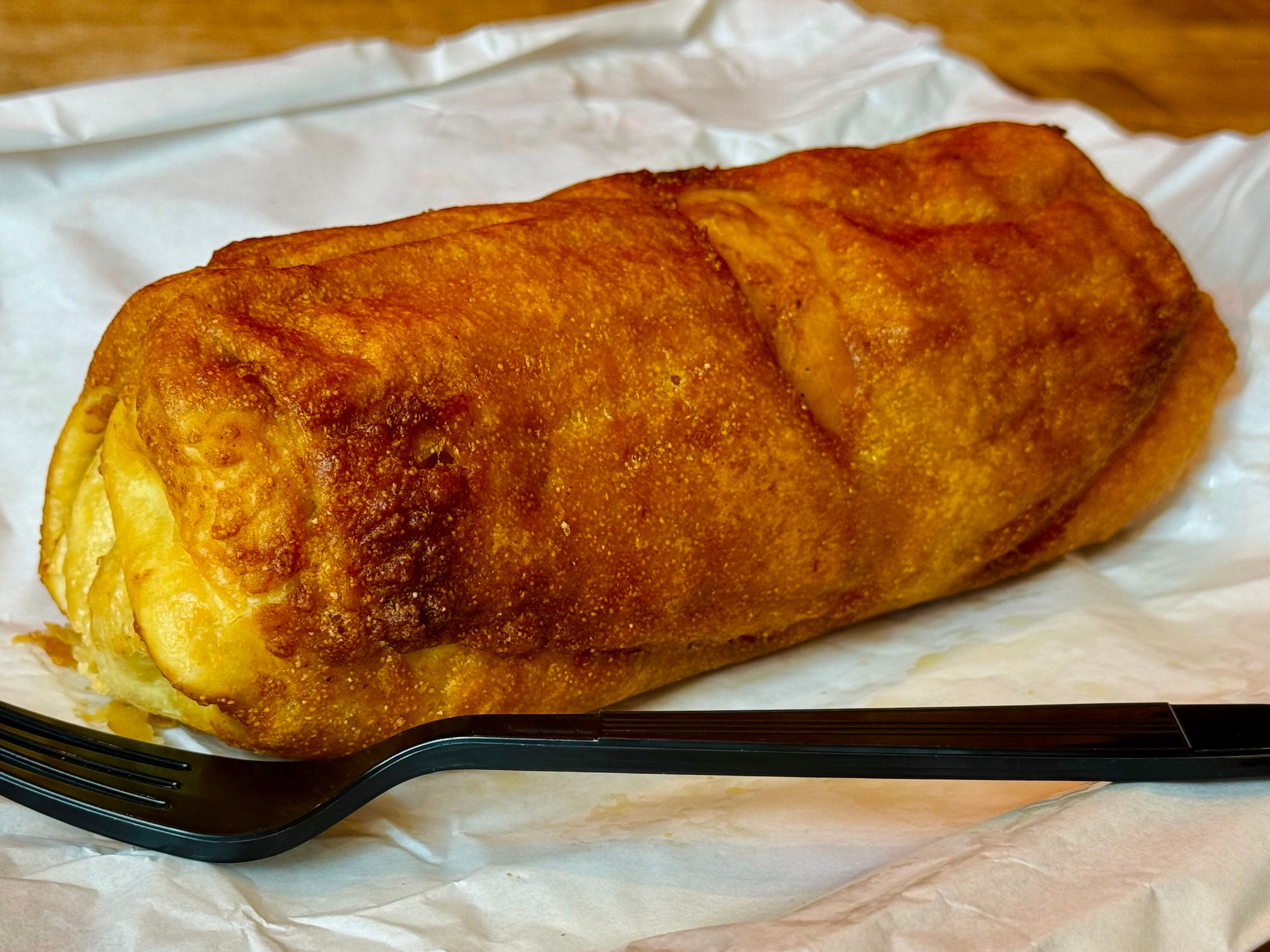 Bacon & Sausage Breakfast Chimichanga Dog Haus Bacon & Sausage Breakfast Chimichanga