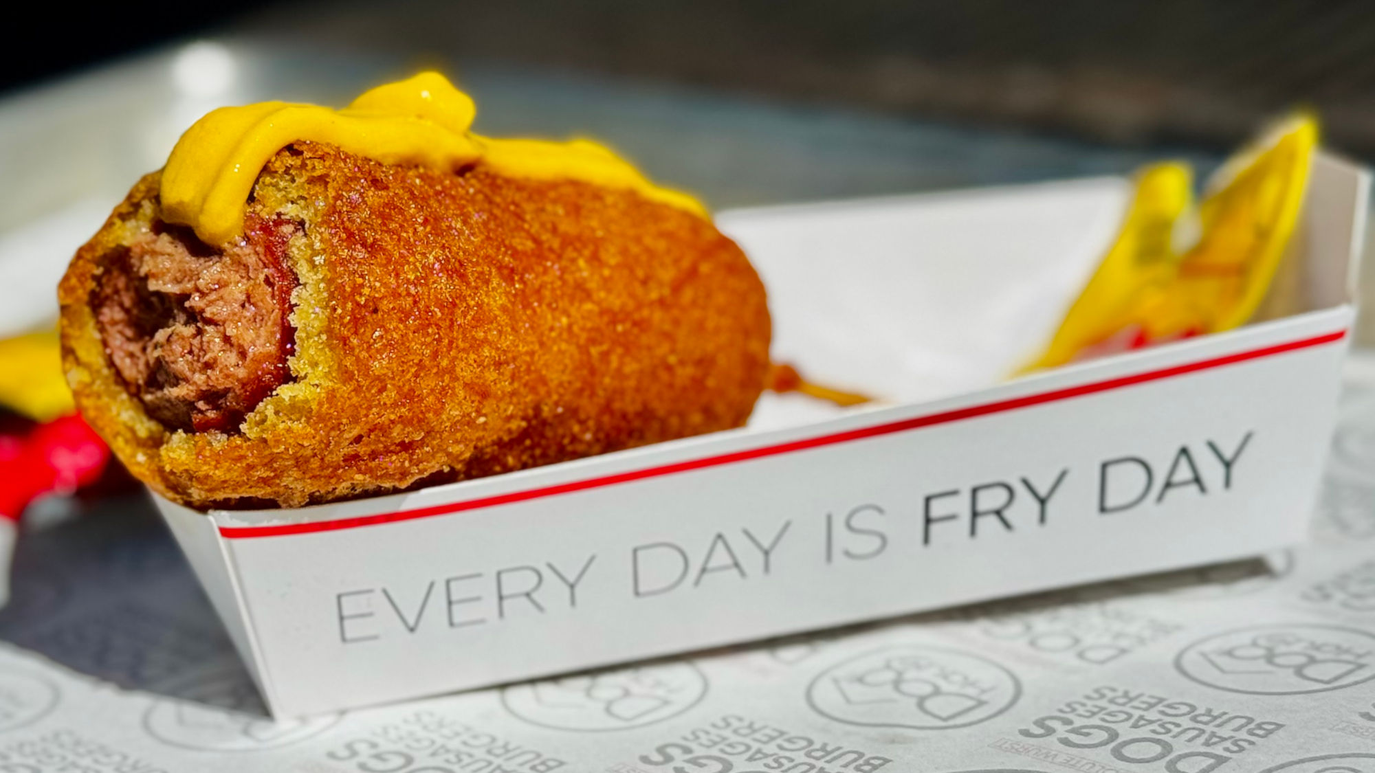 Corn Dog Slider Dog Haus Corn Dog Slider