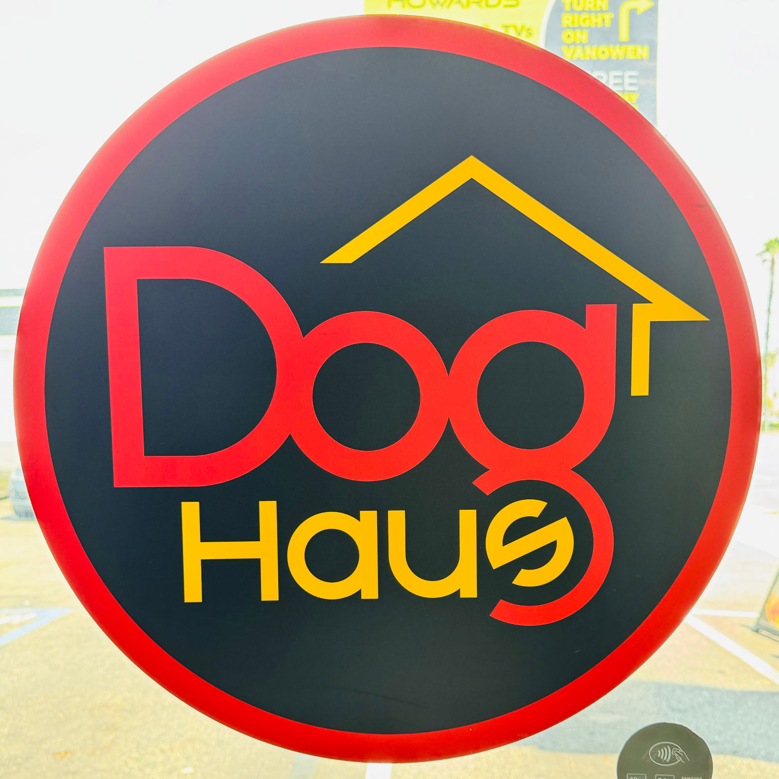 Door Logo Dog Haus Door Logo
