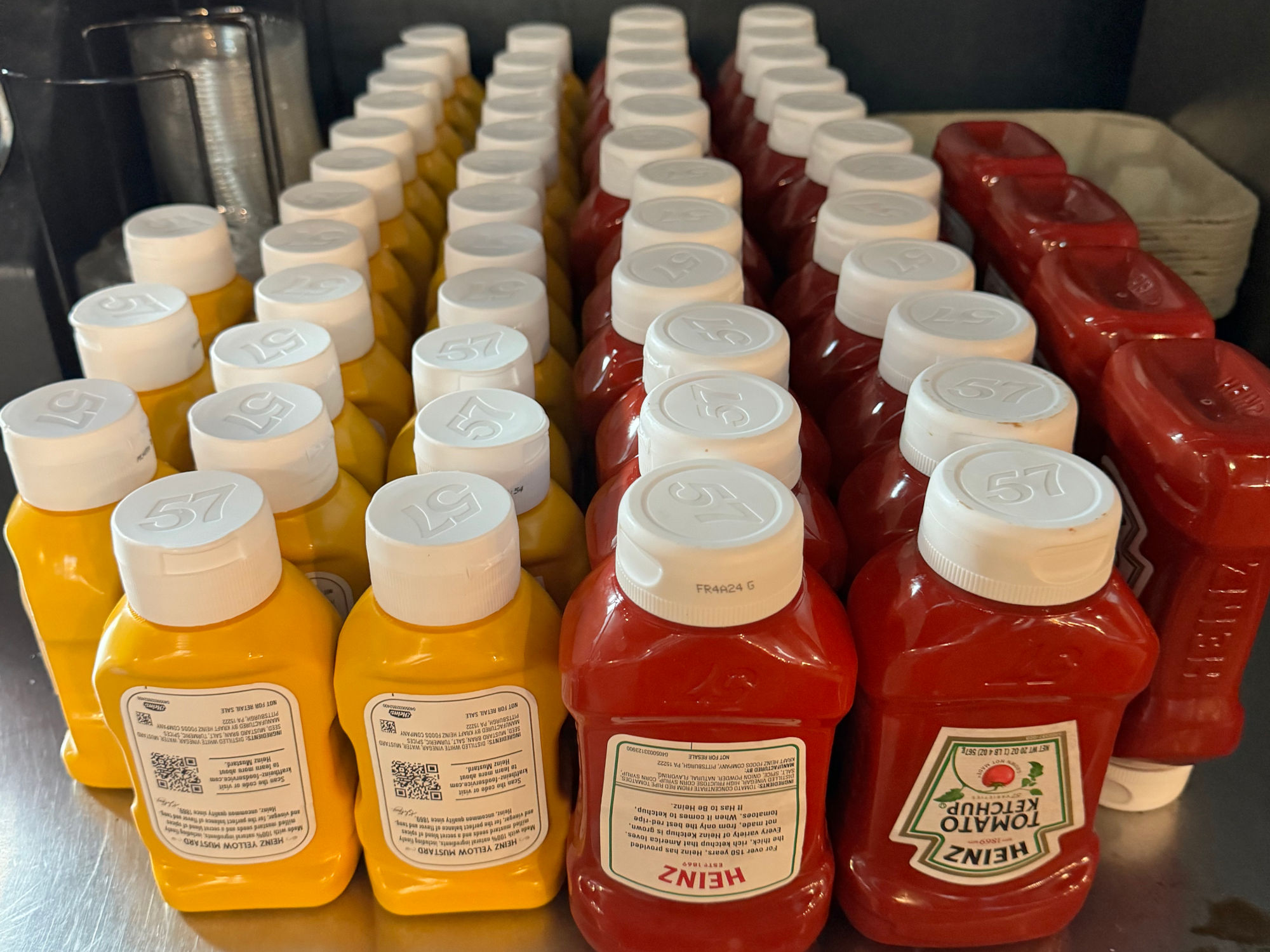 Heinz Ketchup & Mustard Dog Haus Heinz Ketchup & Mustard