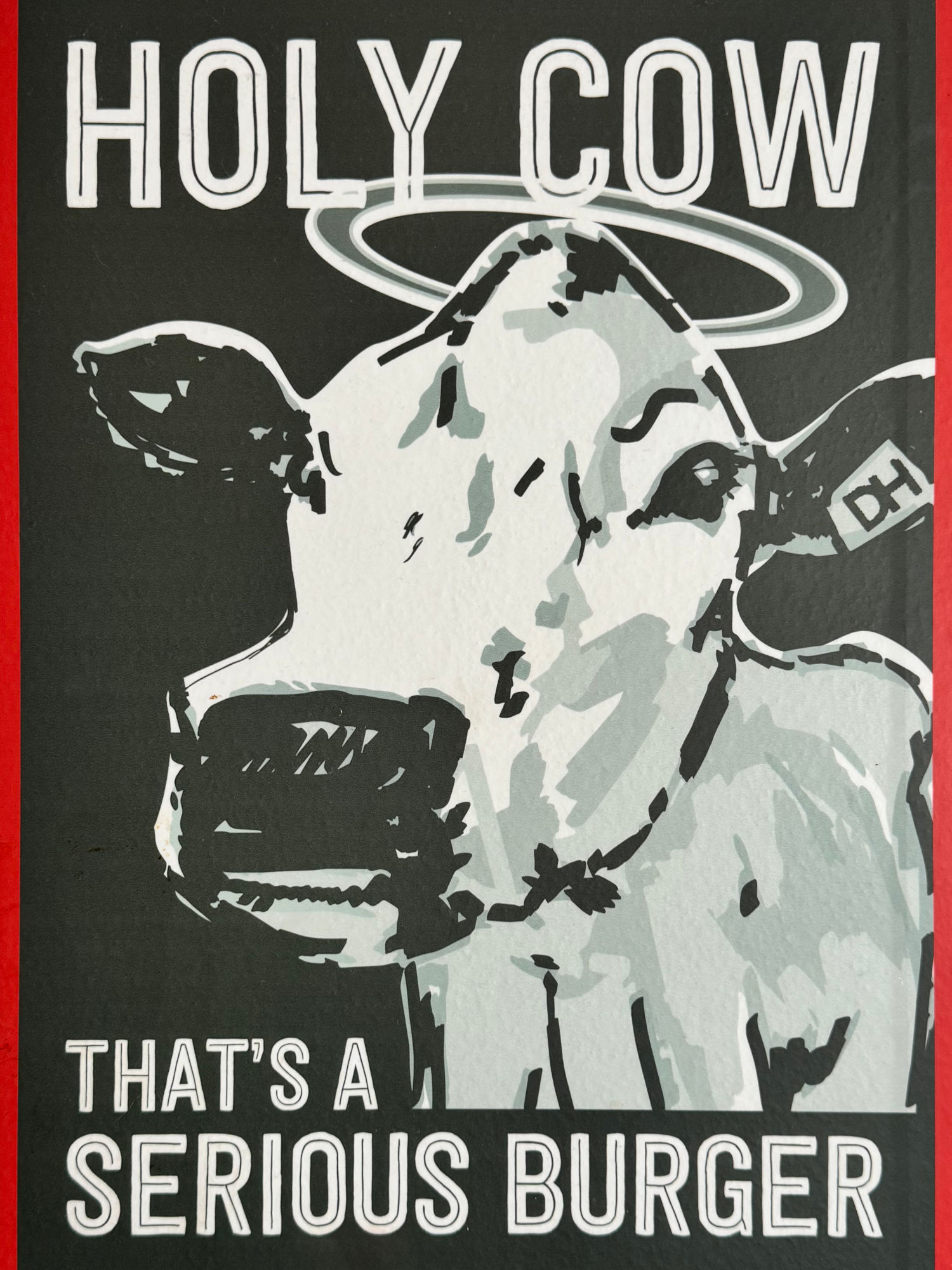 Holy Cow That's a Serious Burger Dog Haus Holy Cow That's a Serious Burger