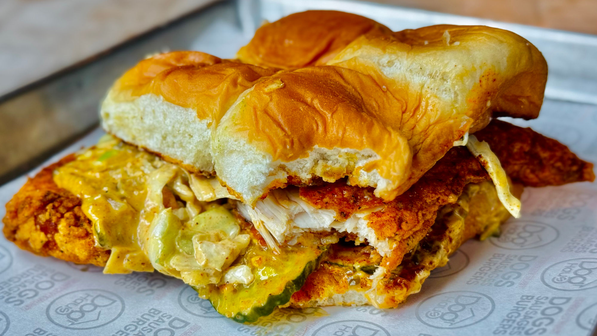 The Hot Chick Sandwich Dog Haus The Hot Chick Sandwich