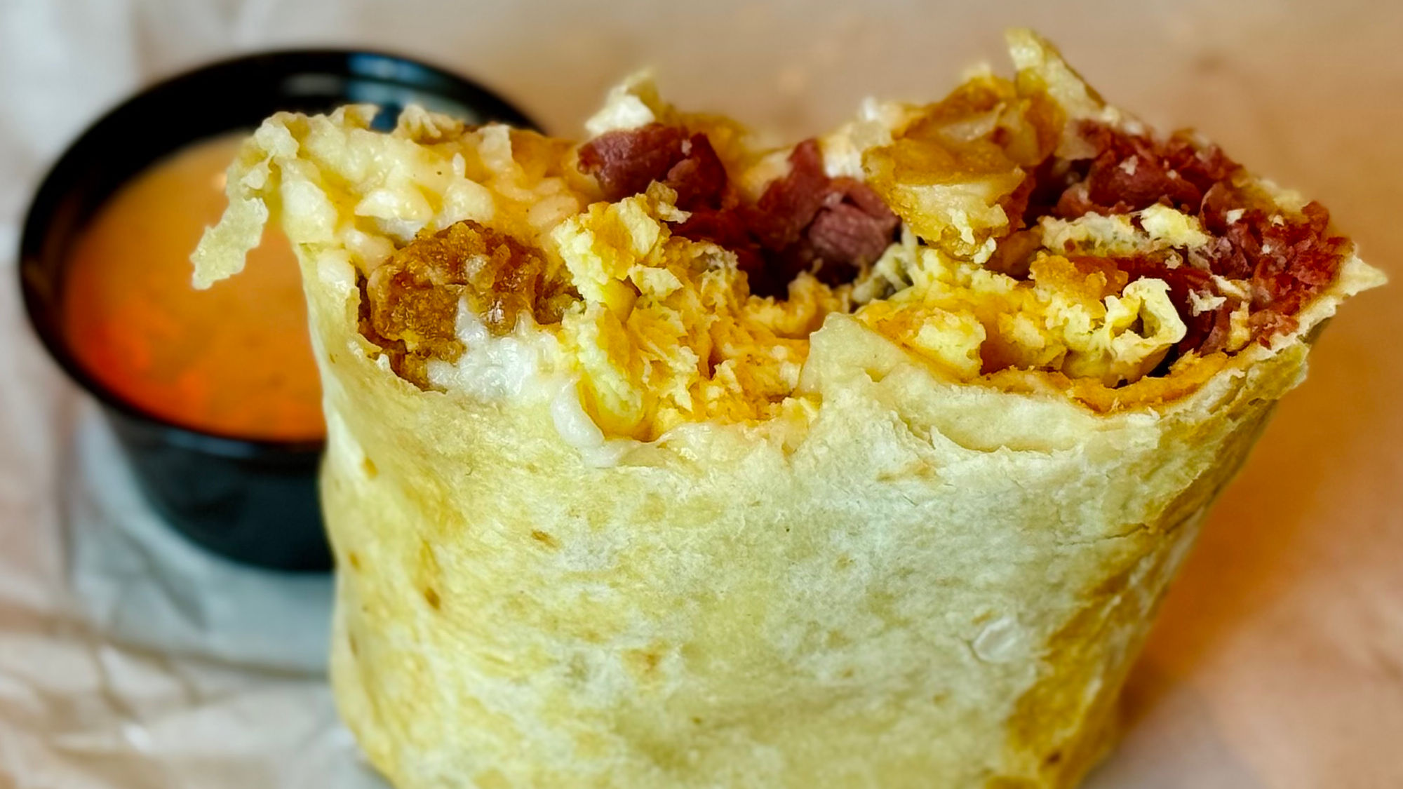 The Pastrami Burrito Dog Haus The Pastrami Burrito