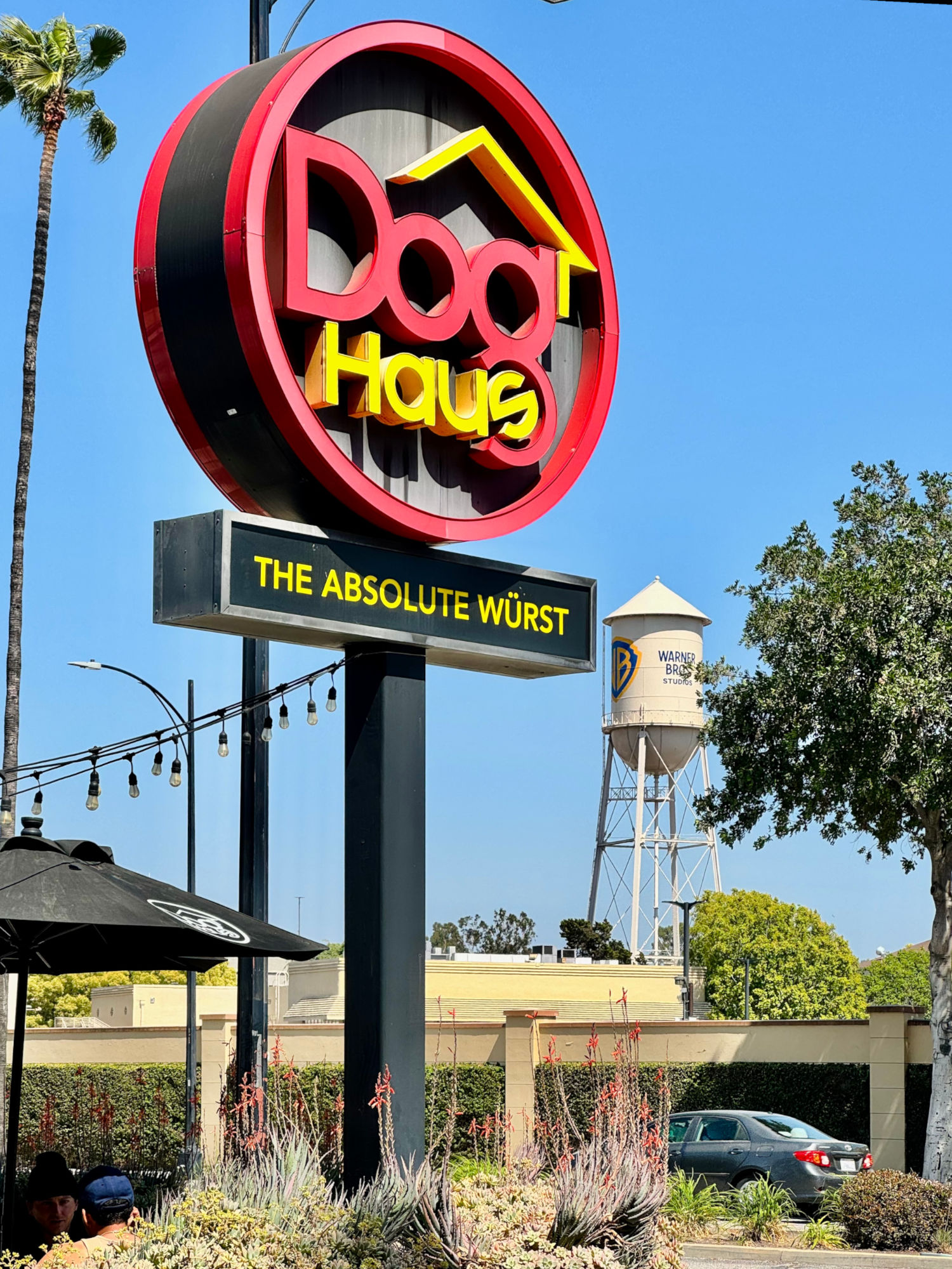 Warner Bros. Water Tower Dog Haus Warner Bros. Water Tower