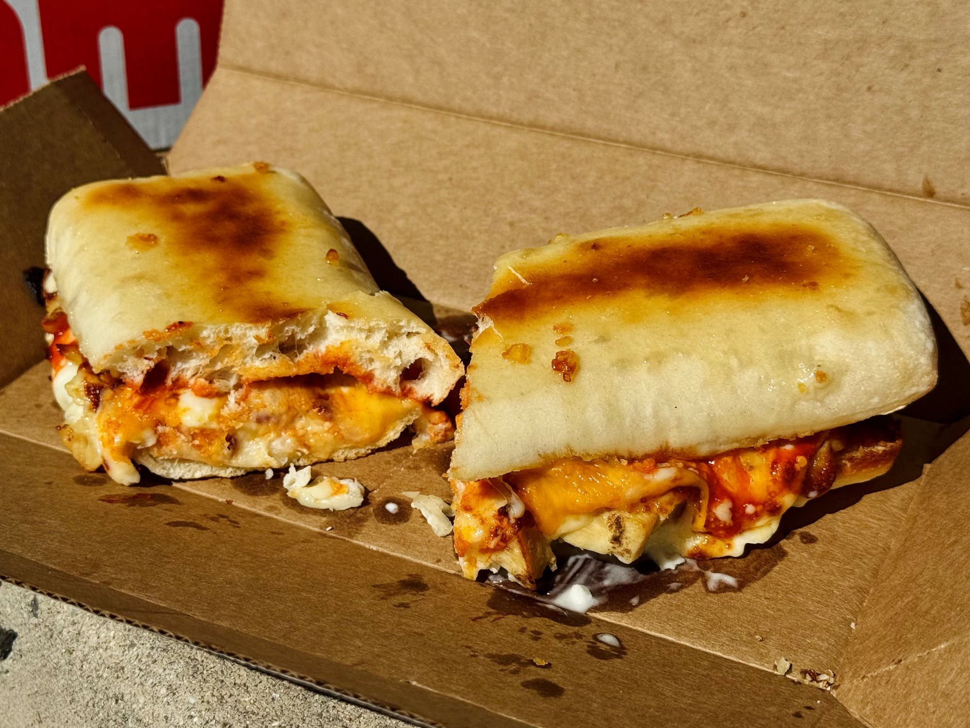 Domino's Buffalo Chicken Sandwich