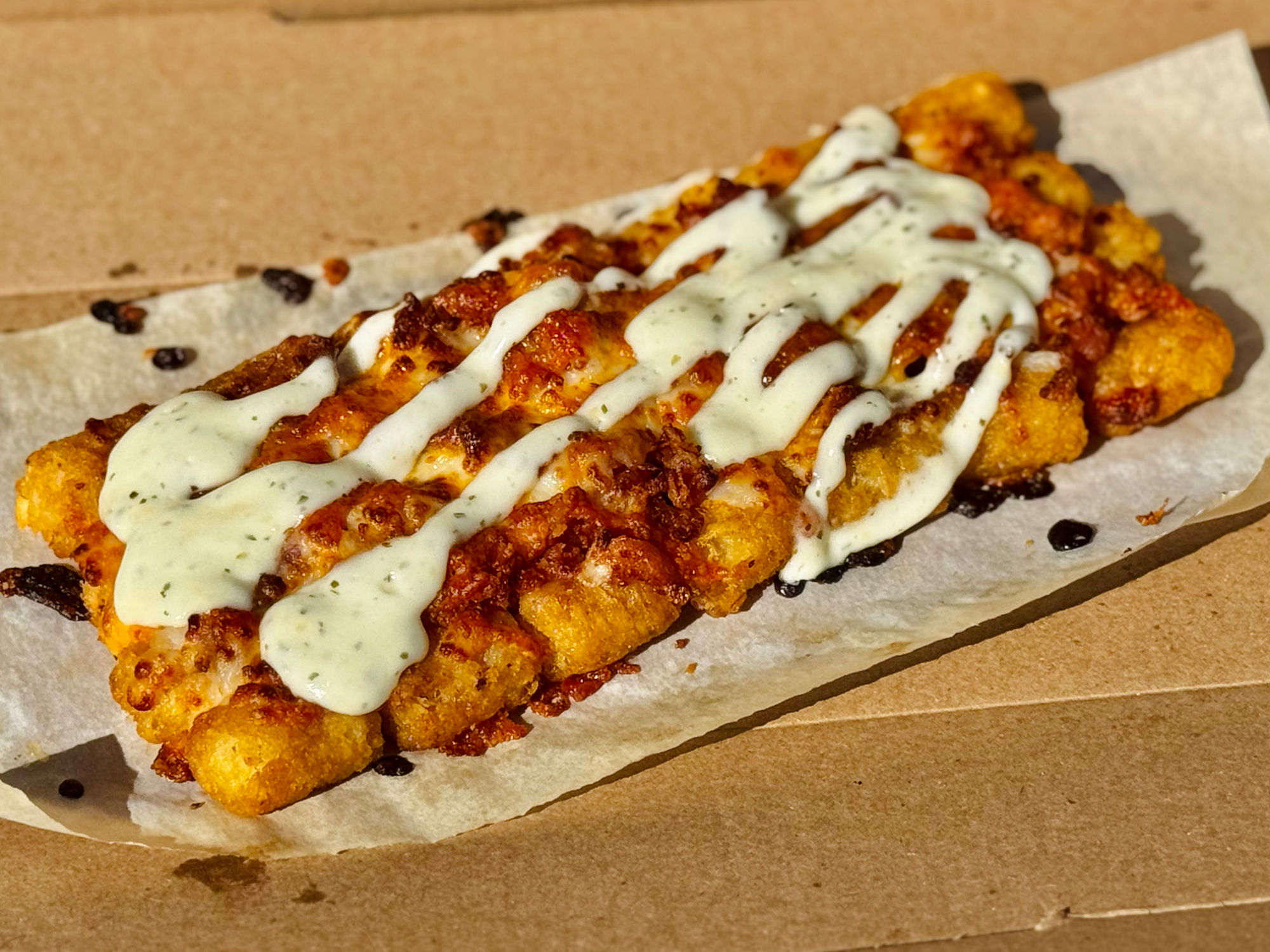 Domino's Cheddar Bacon Loaded Tots
