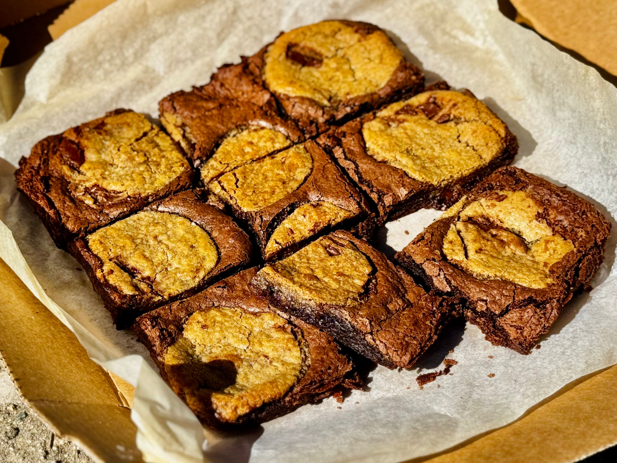 Domino's Marbled Cookie Brownie