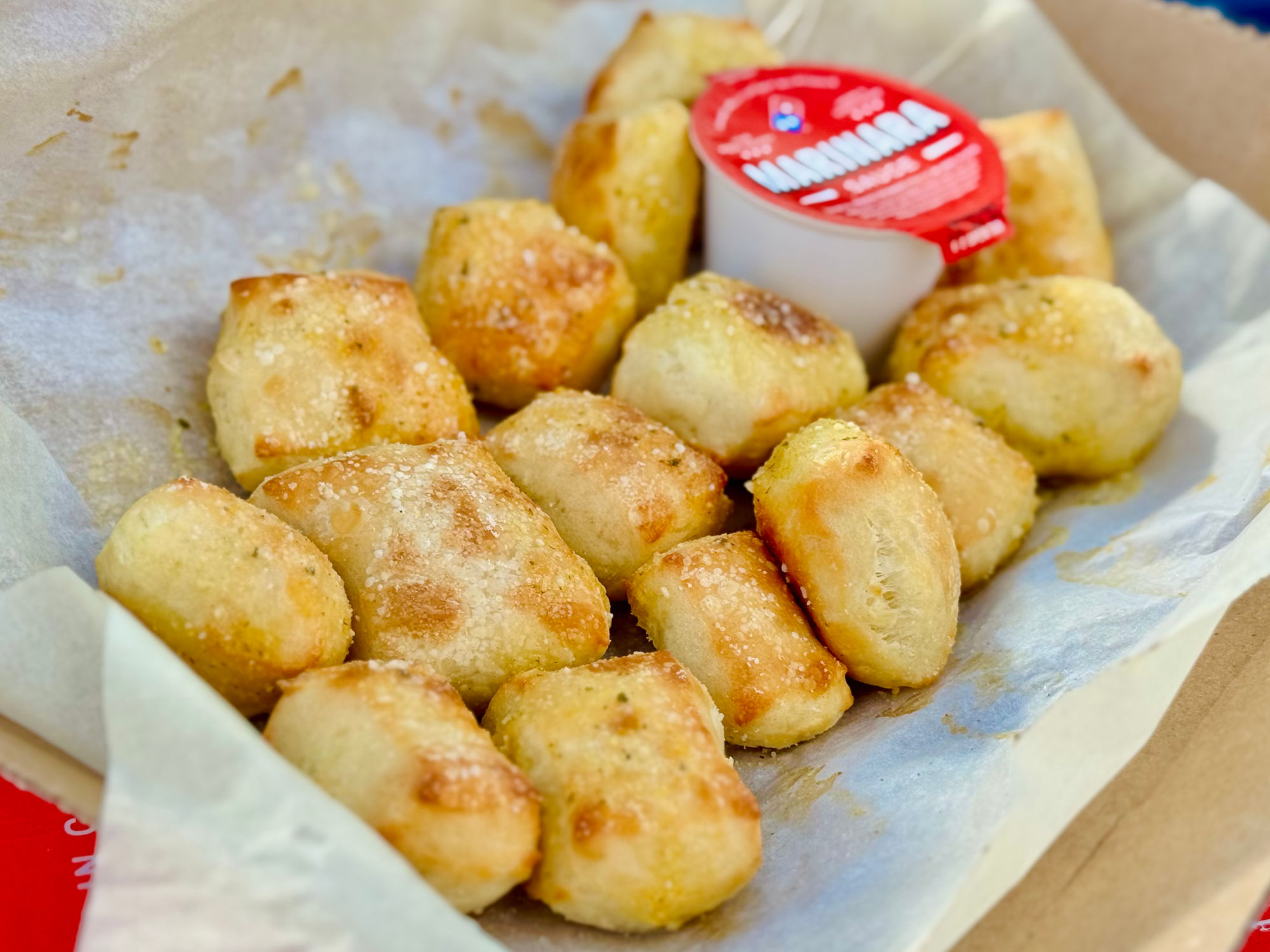 Domino's Parmesan Bread Bites