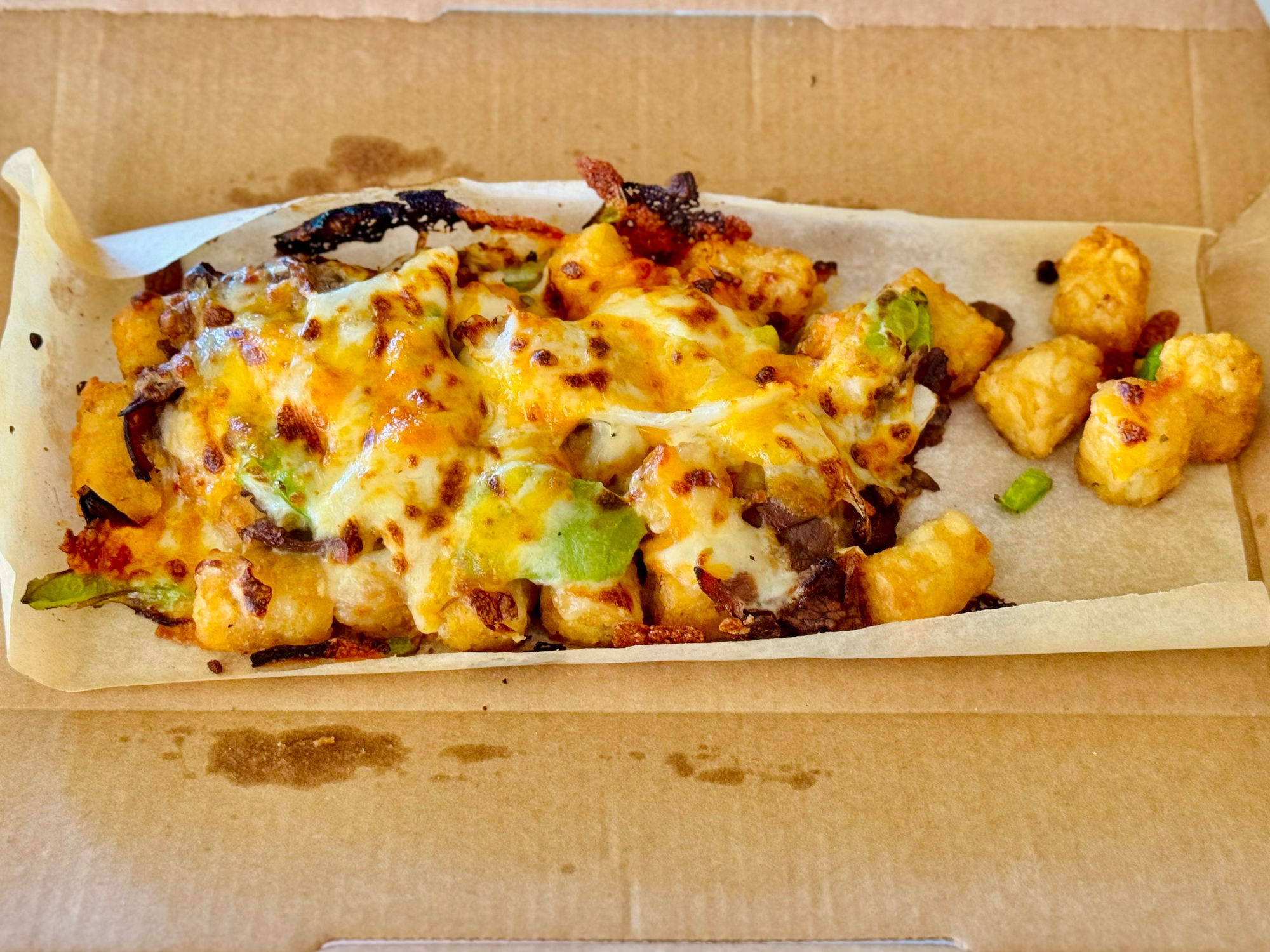 Domino's Philly Cheese Steak Loaded Tots