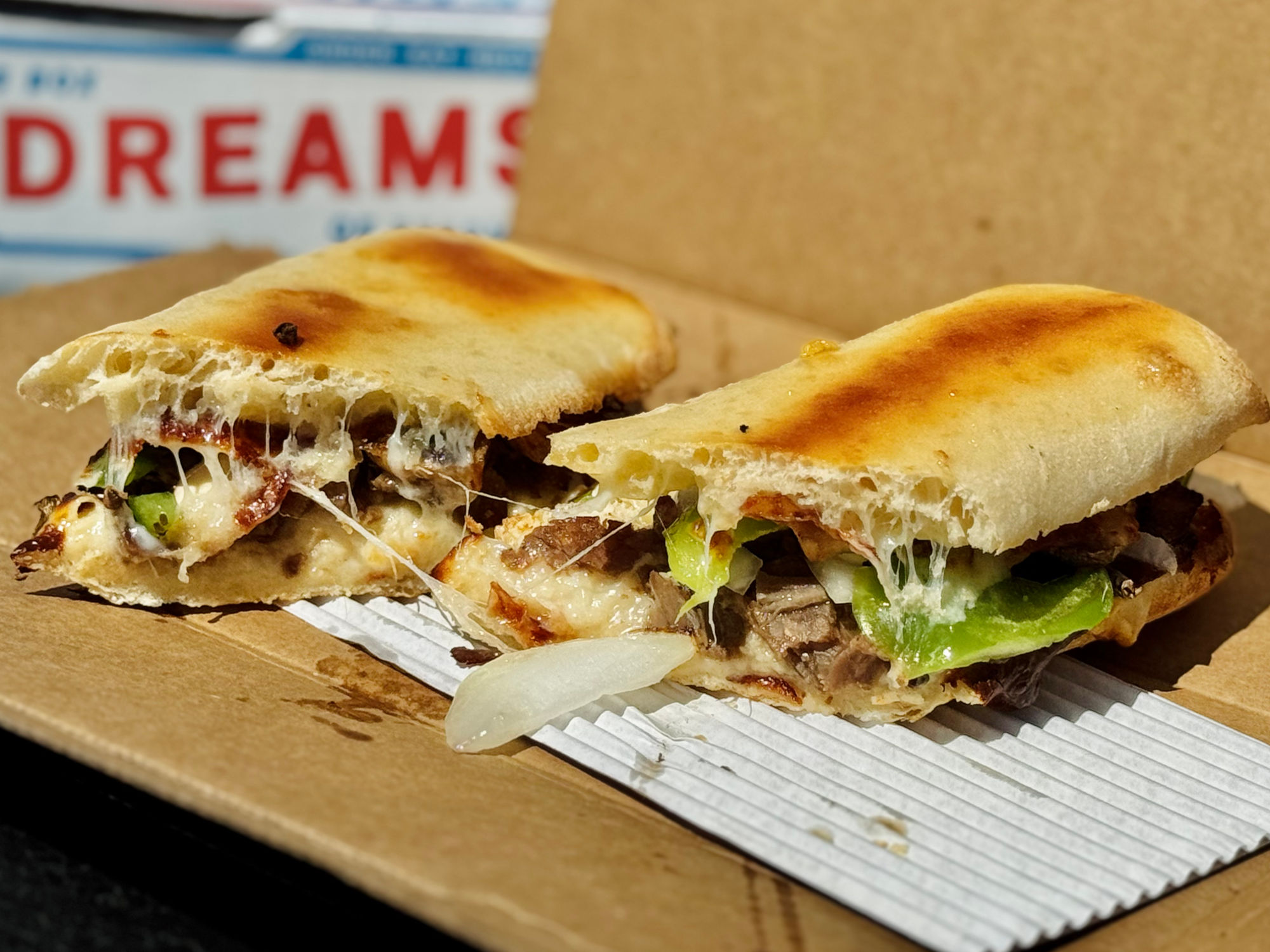 Domino's Philly Cheese Steak Sandwich