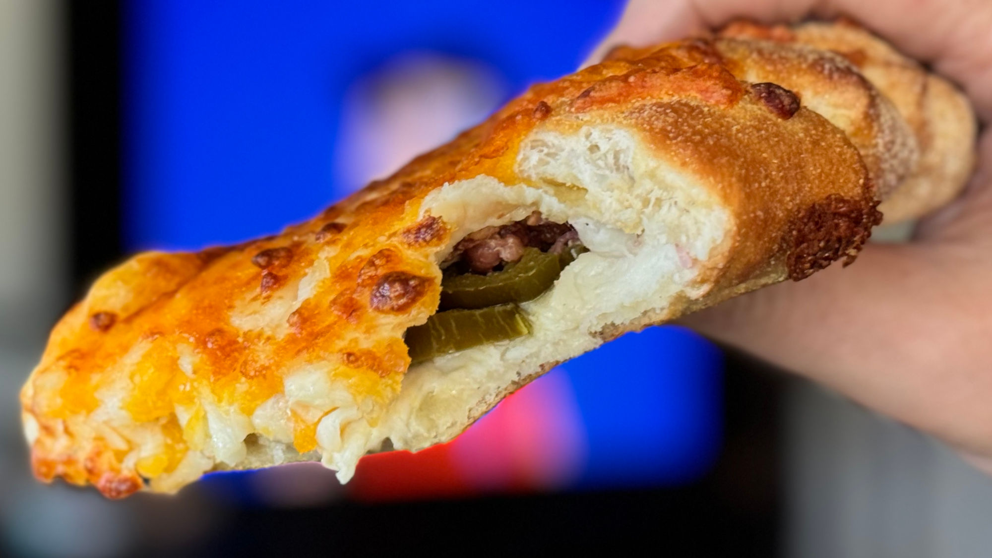 Domino's Pizza Stuffed Cheesy Bread Bacon & Jalapeno