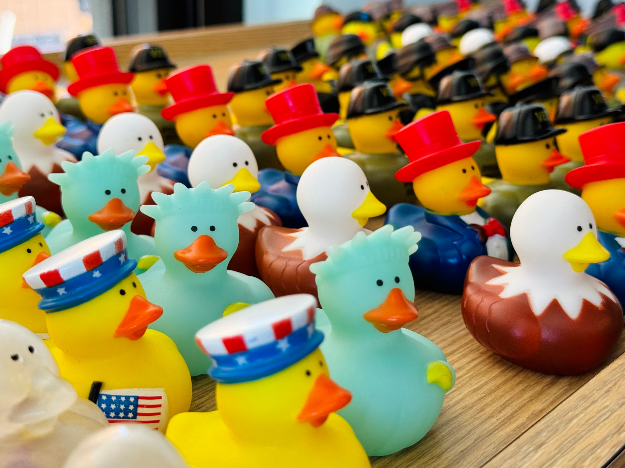 Duck Donuts Patriotic Rubber Ducks