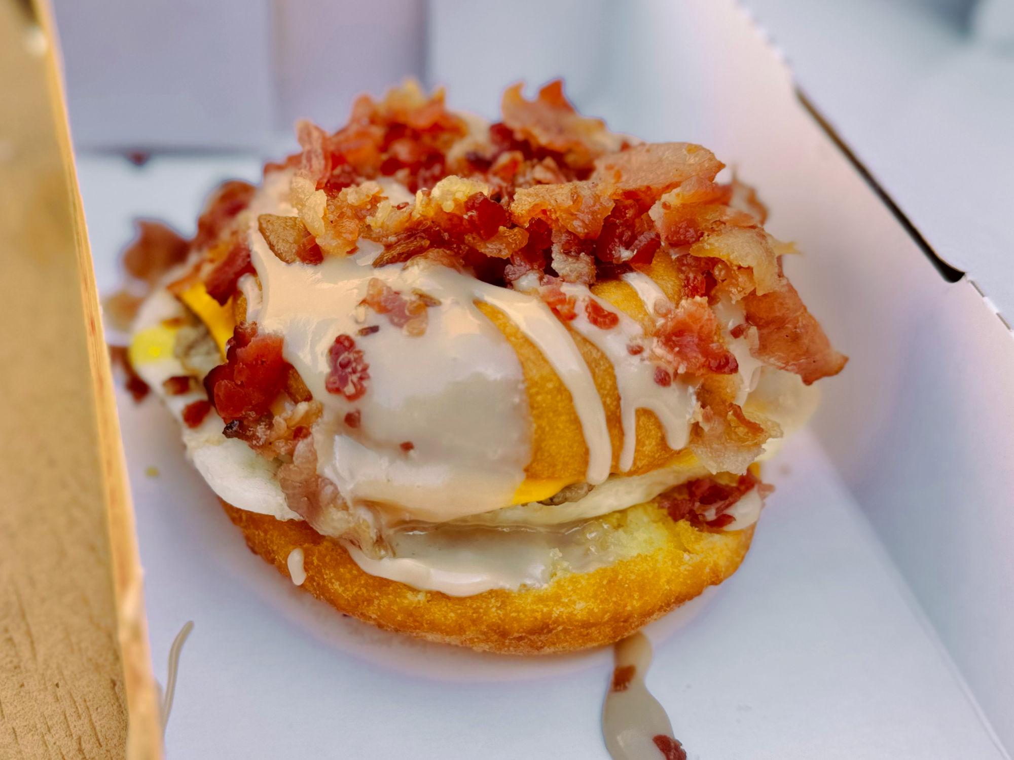 Duck Donuts Sausage Egg & Cheese