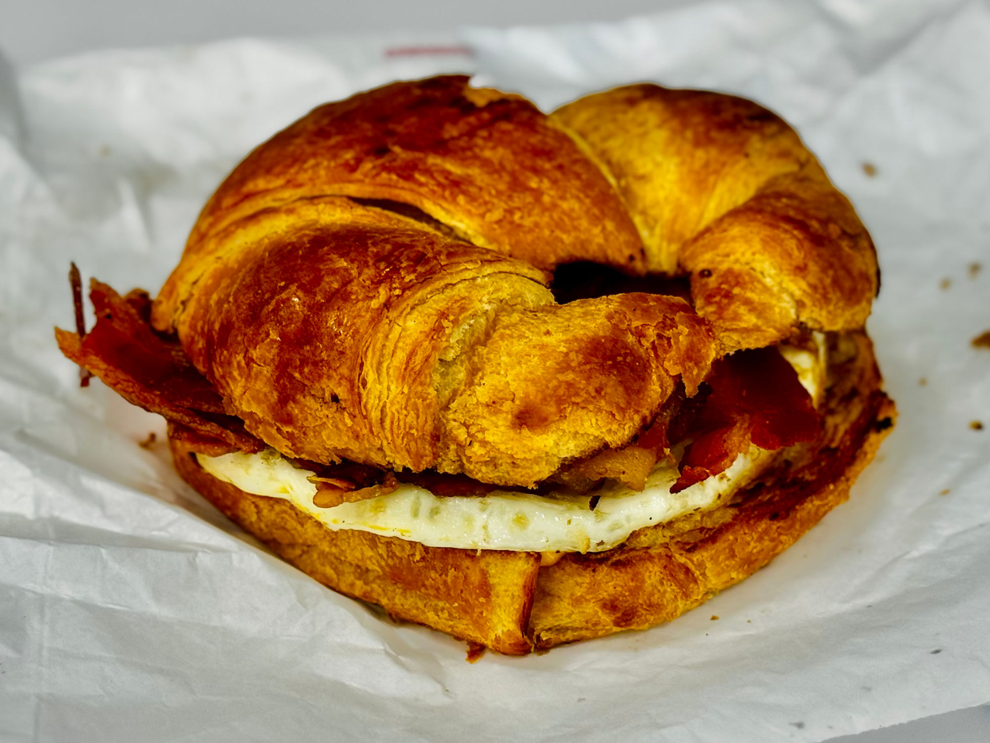 Dunkin' Bacon Egg and Cheese Croissant