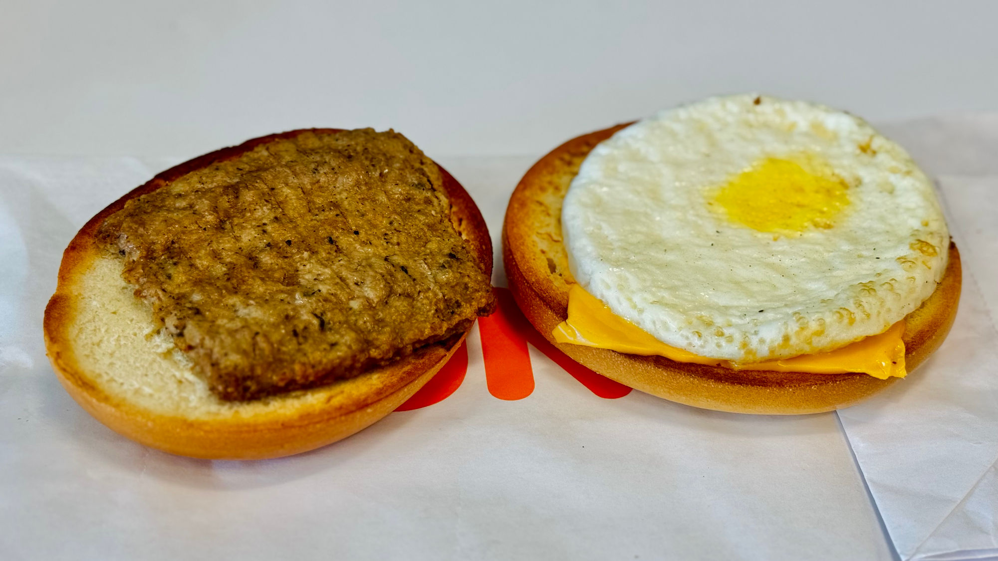 Dunkin' Bagel with Turkey Sausage Egg and Cheese