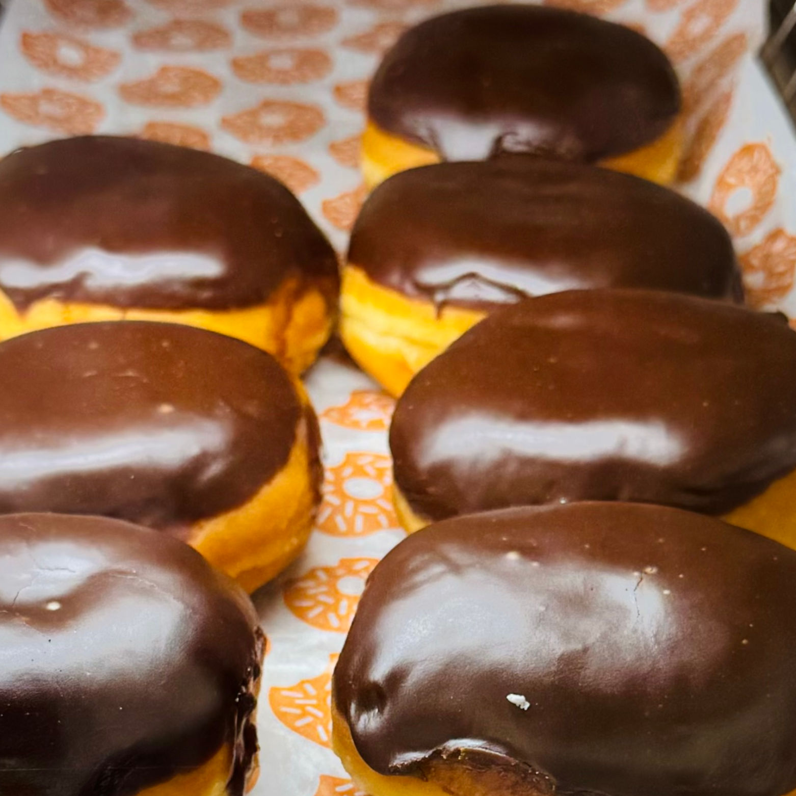 Dunkin' Boston Kreme Donut