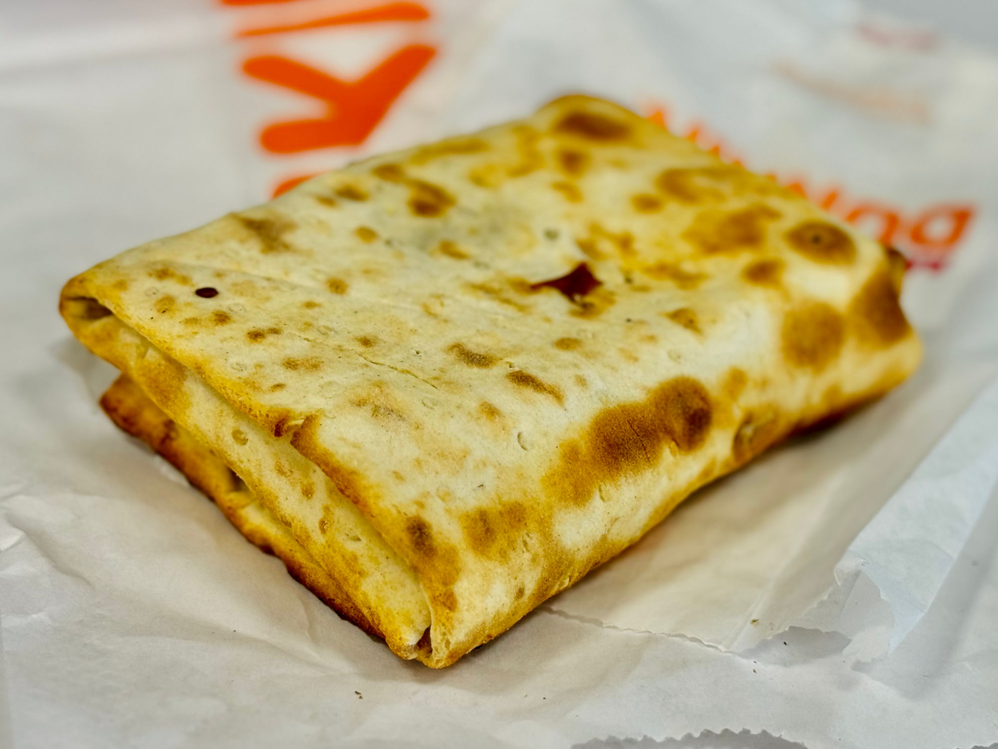 Dunkin' Chicken and Roasted Pepper Wrap